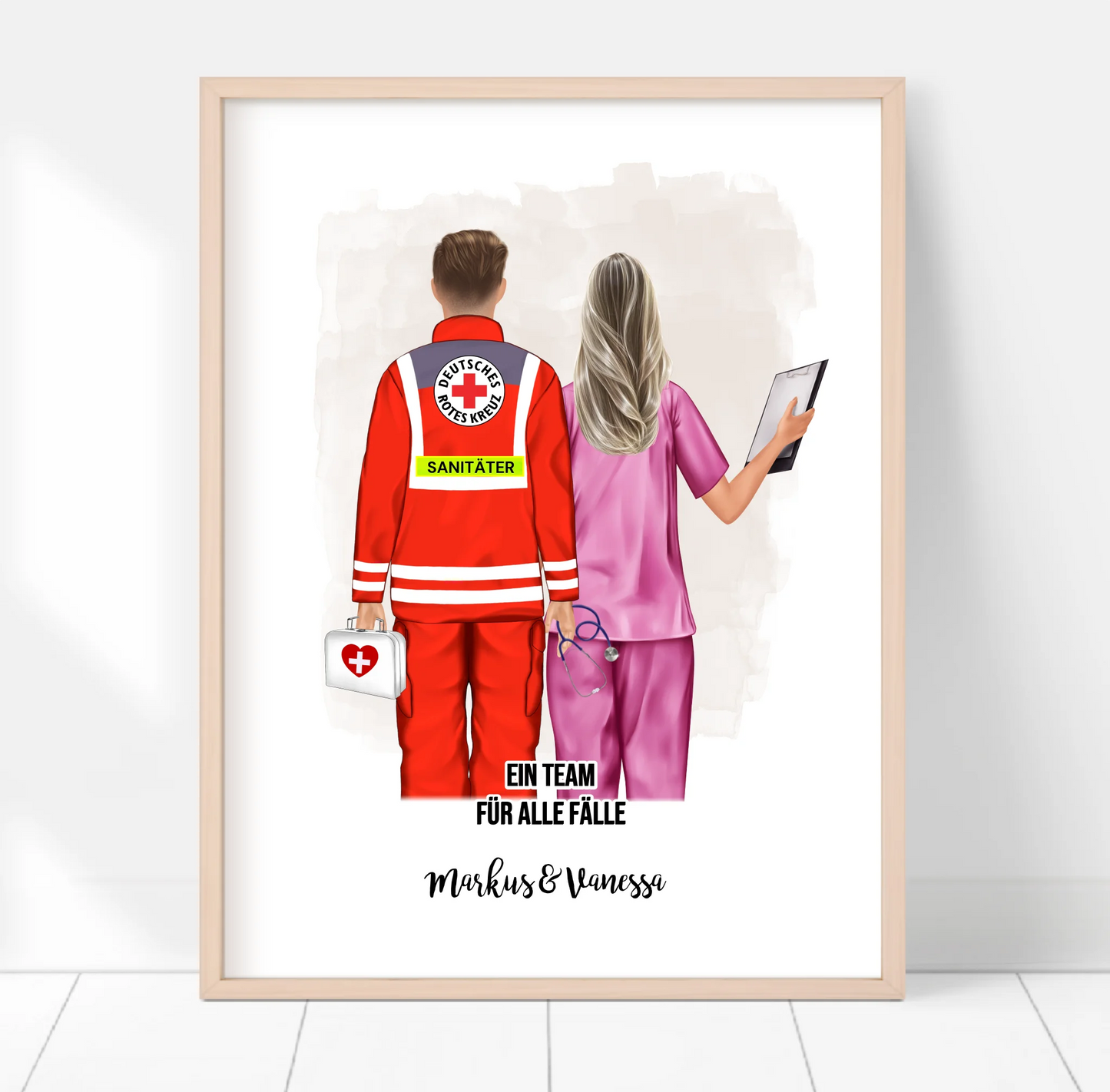 Sanitäter & Krankenschwester Poster