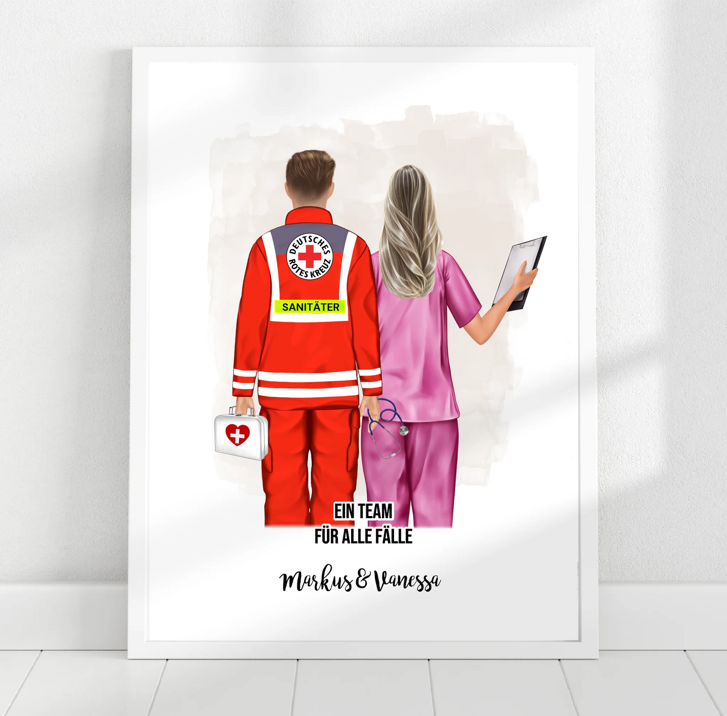 Sanitäter & Krankenschwester Poster
