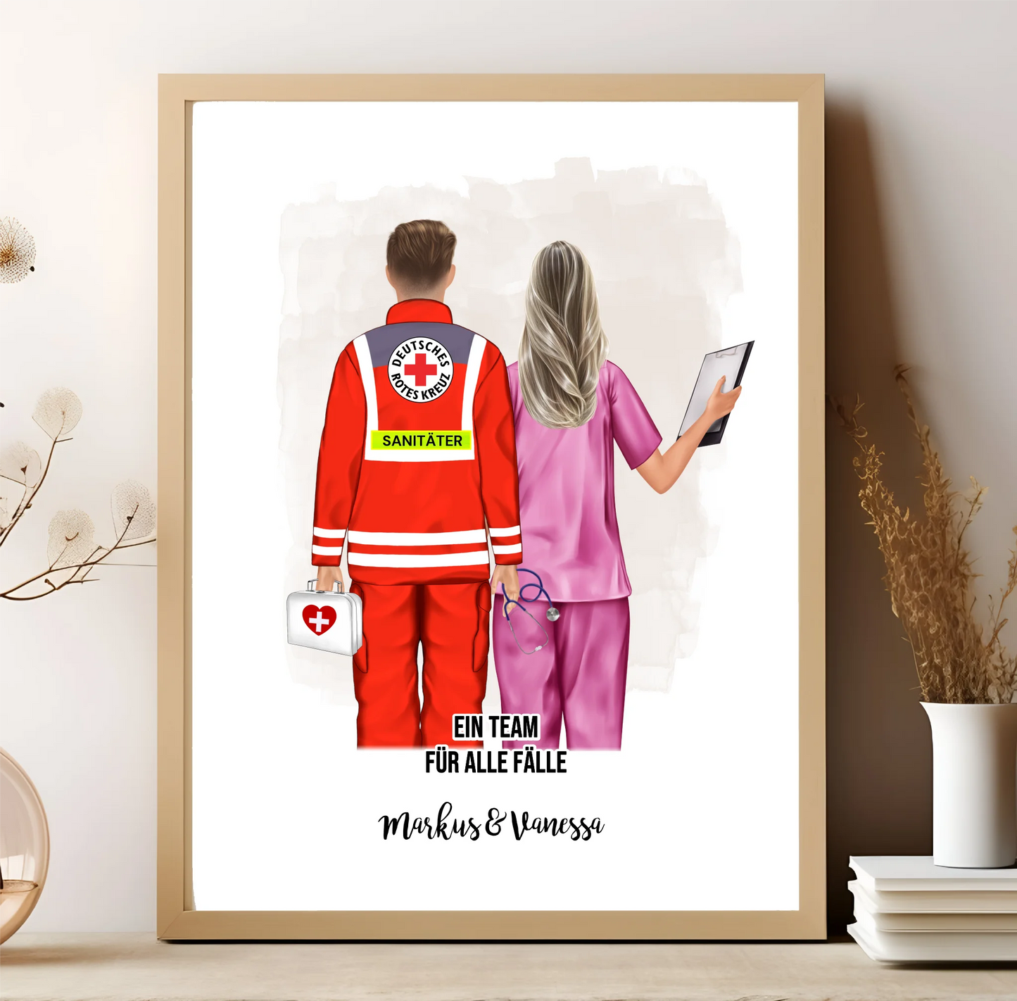 Sanitäter & Krankenschwester Poster