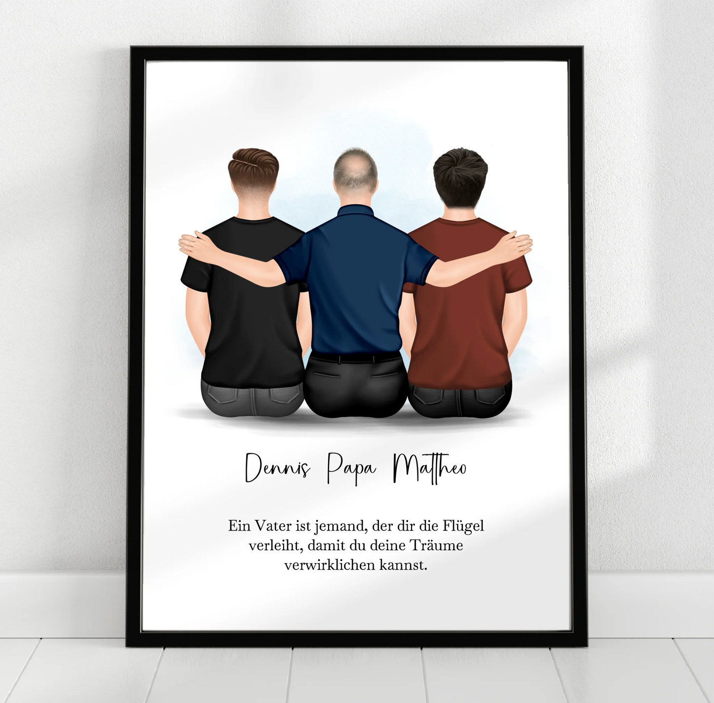 Vater & 1-2 Söhne Poster