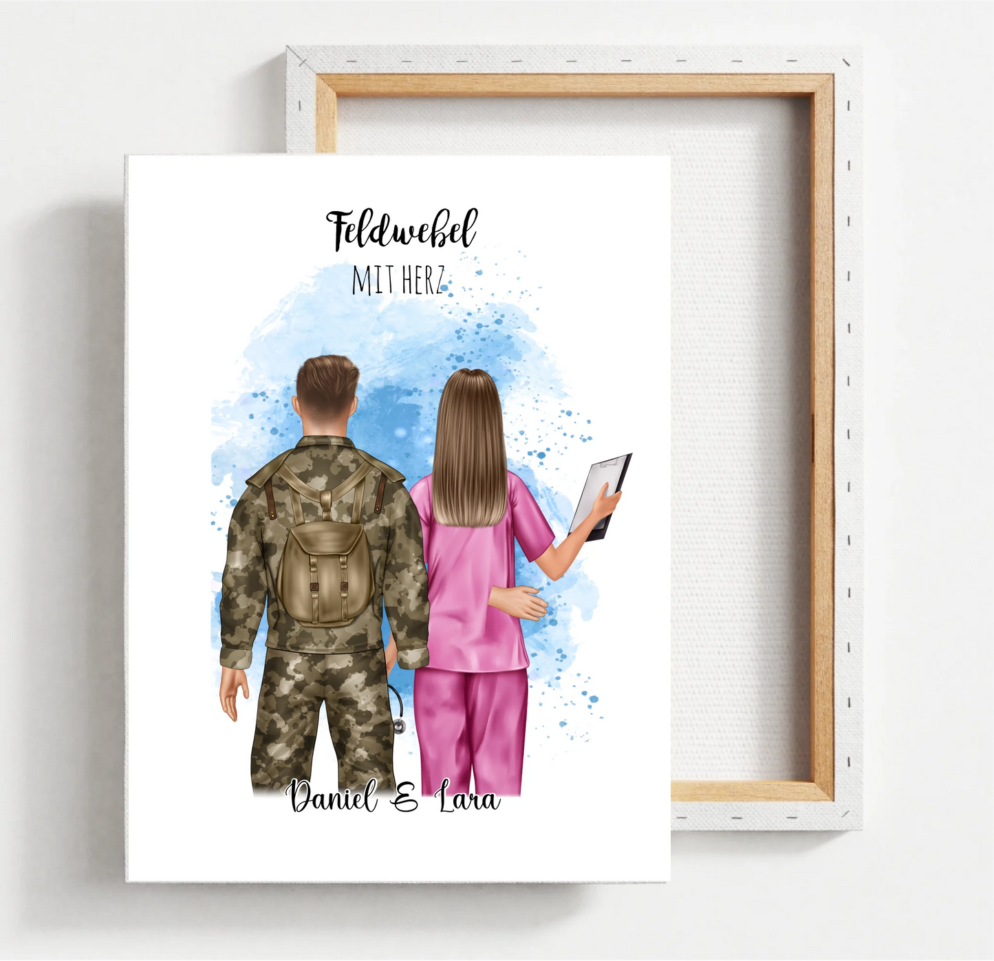 Soldat/in & Krankenschwester Poster