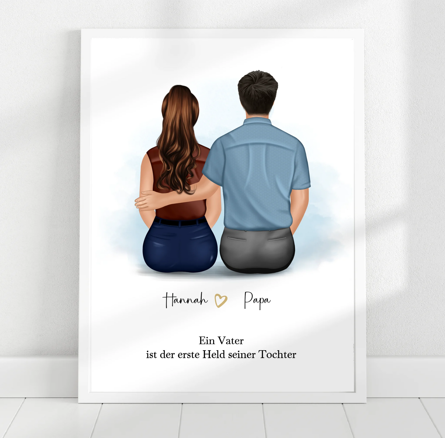 Vater & 1-2 Töchter Poster