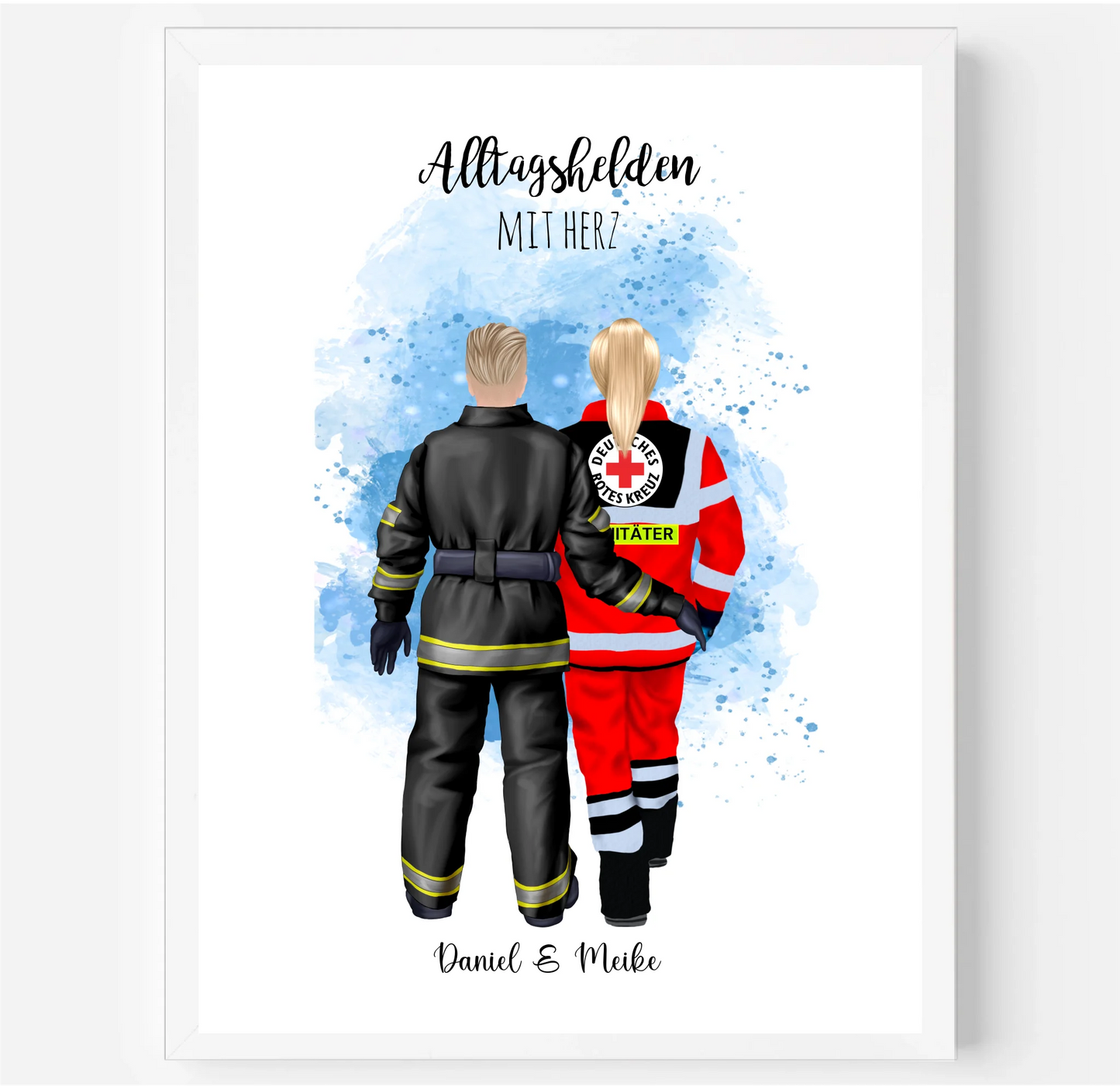 Feuerwehr & Sanitäter Poster
