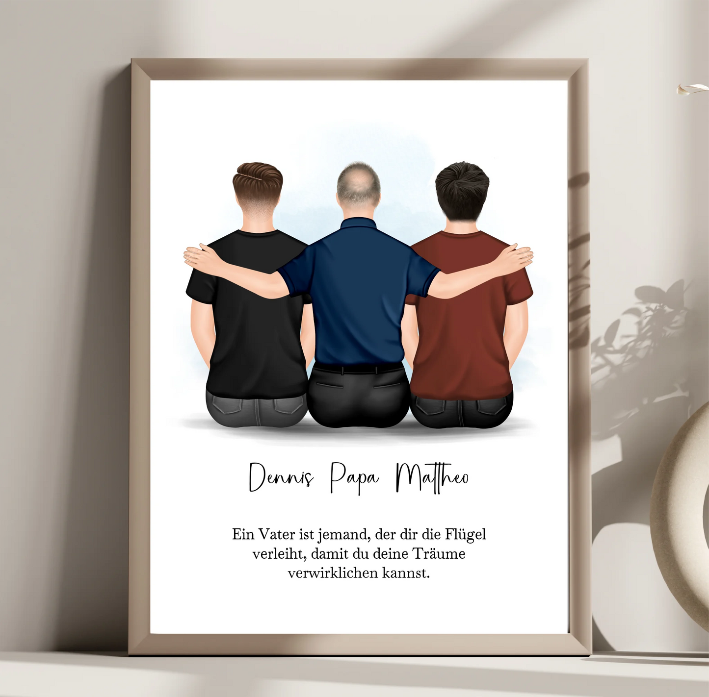 Vater & 1-2 Söhne Poster