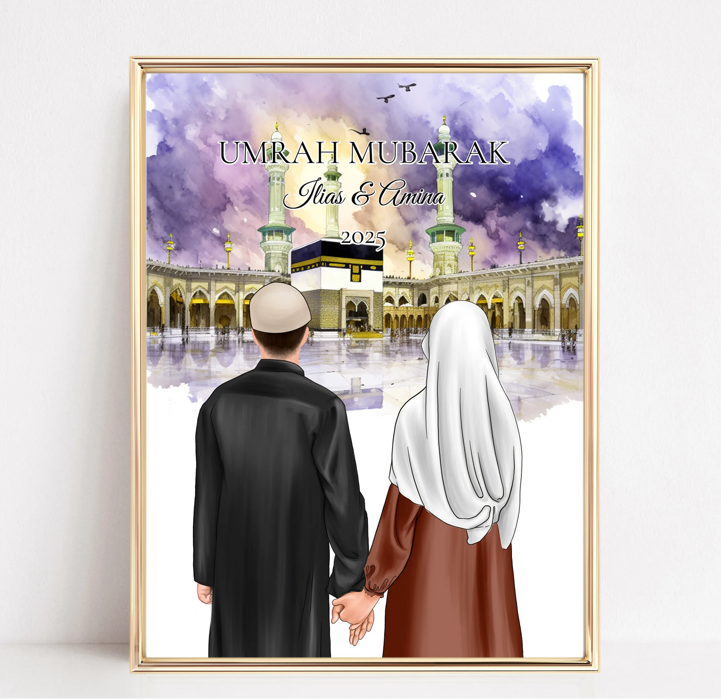 Muslim Paar Poster