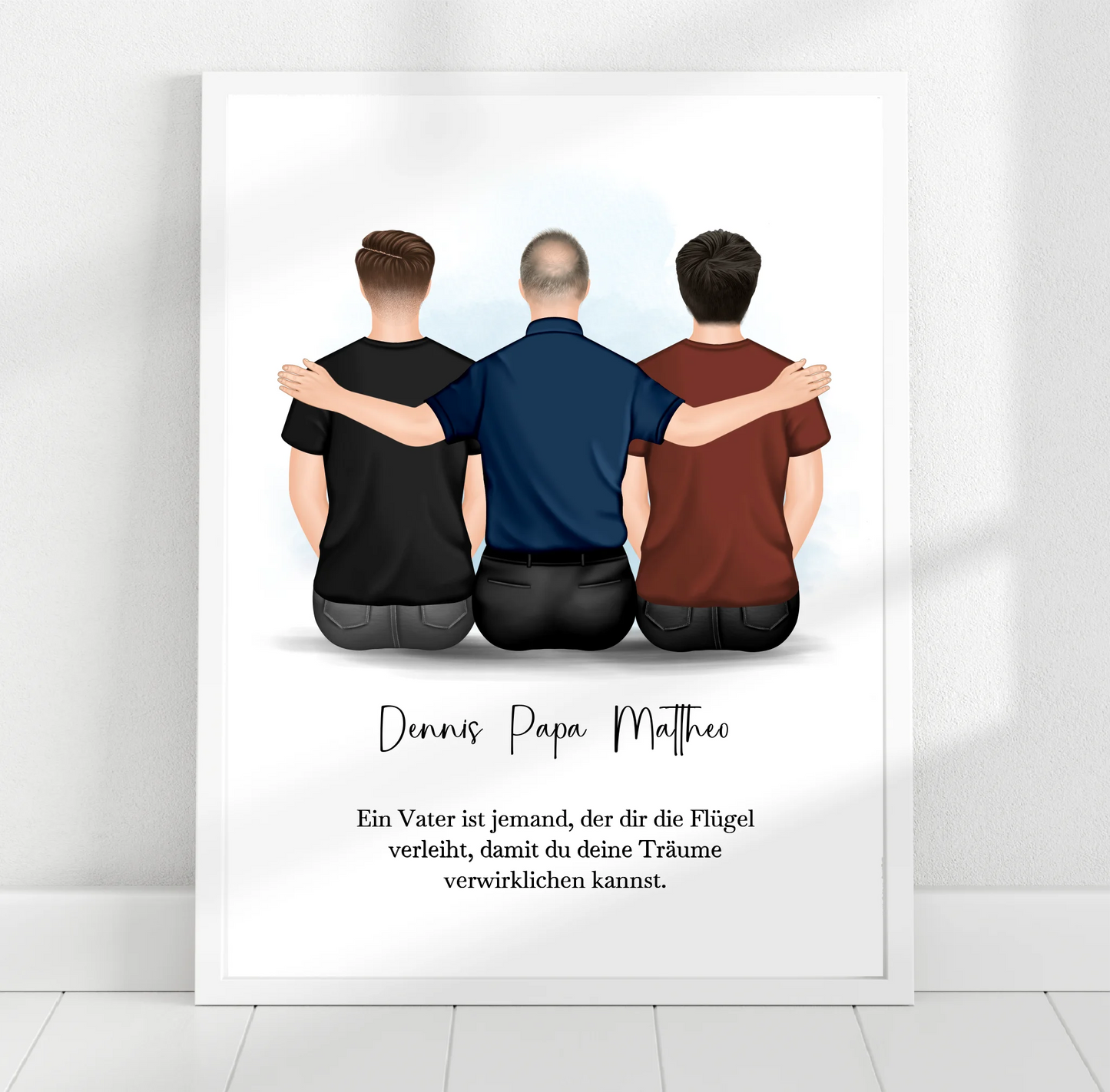 Vater & 1-2 Söhne Poster