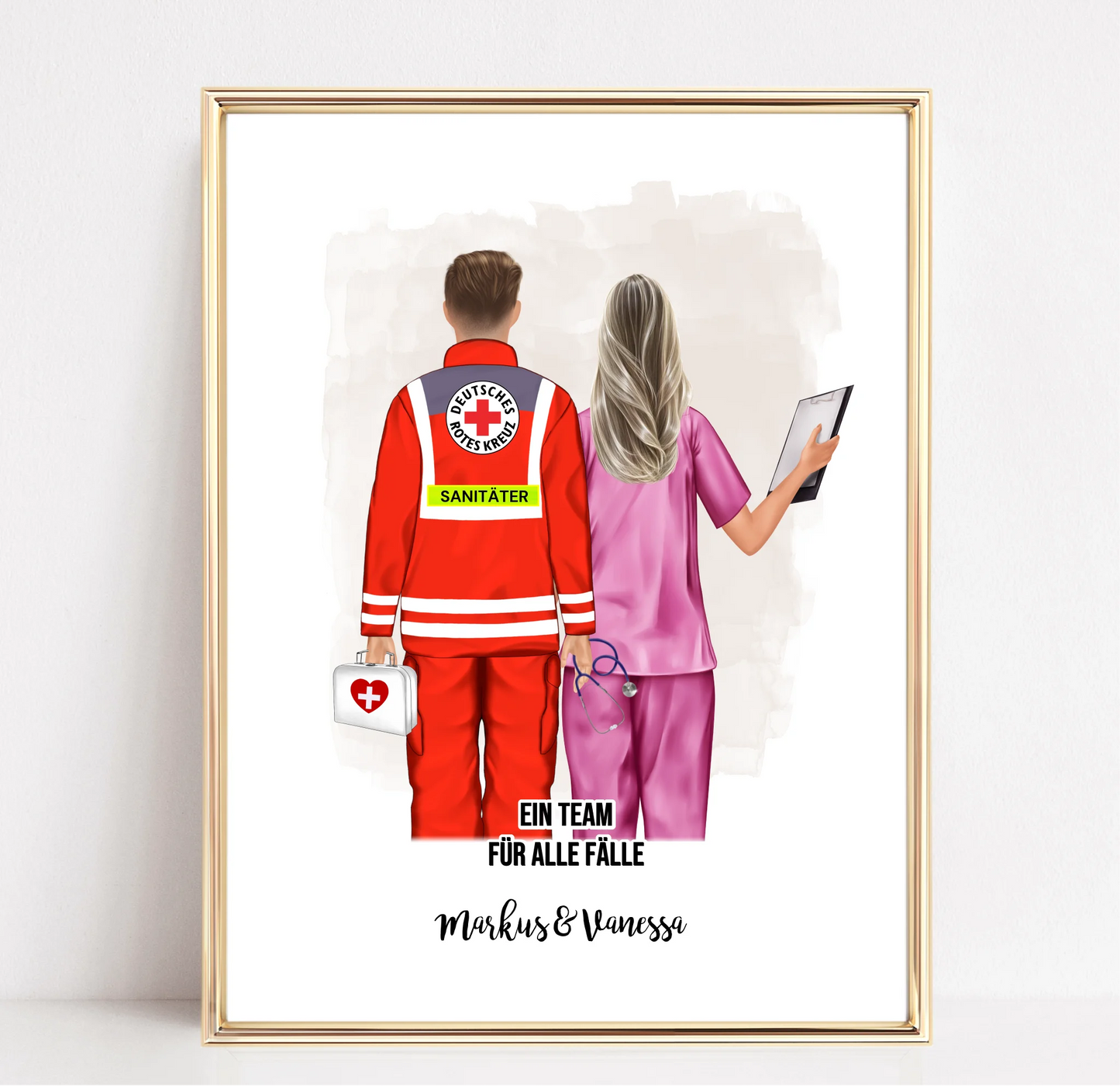 Sanitäter & Krankenschwester Poster