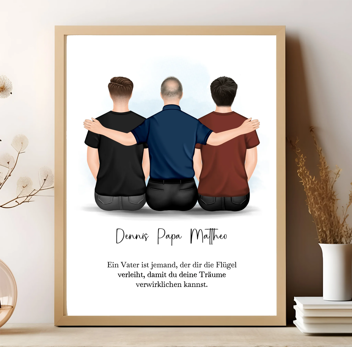 Vater & 1-2 Söhne Poster