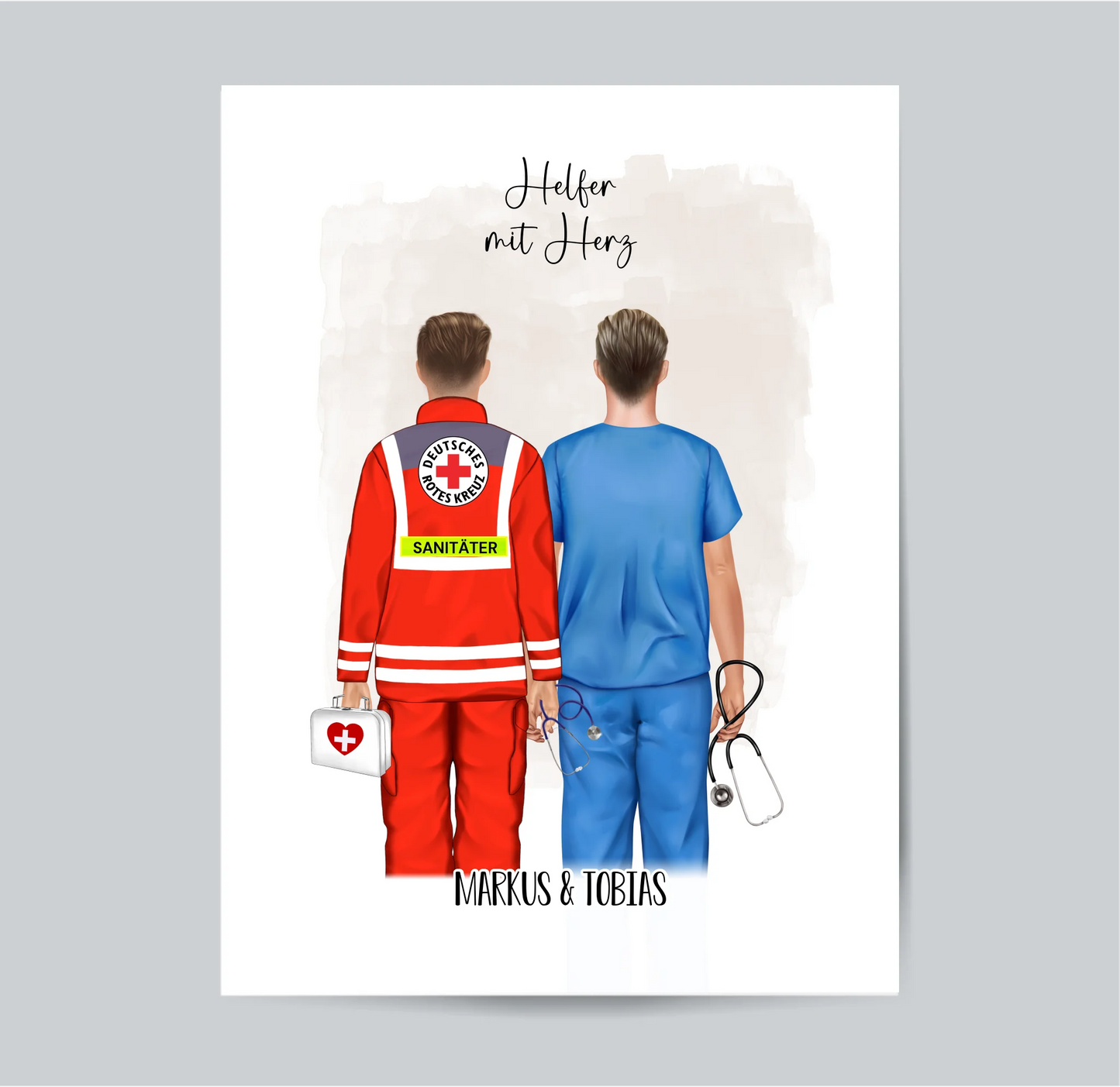 Sanitäter & Krankenpfleger Poster