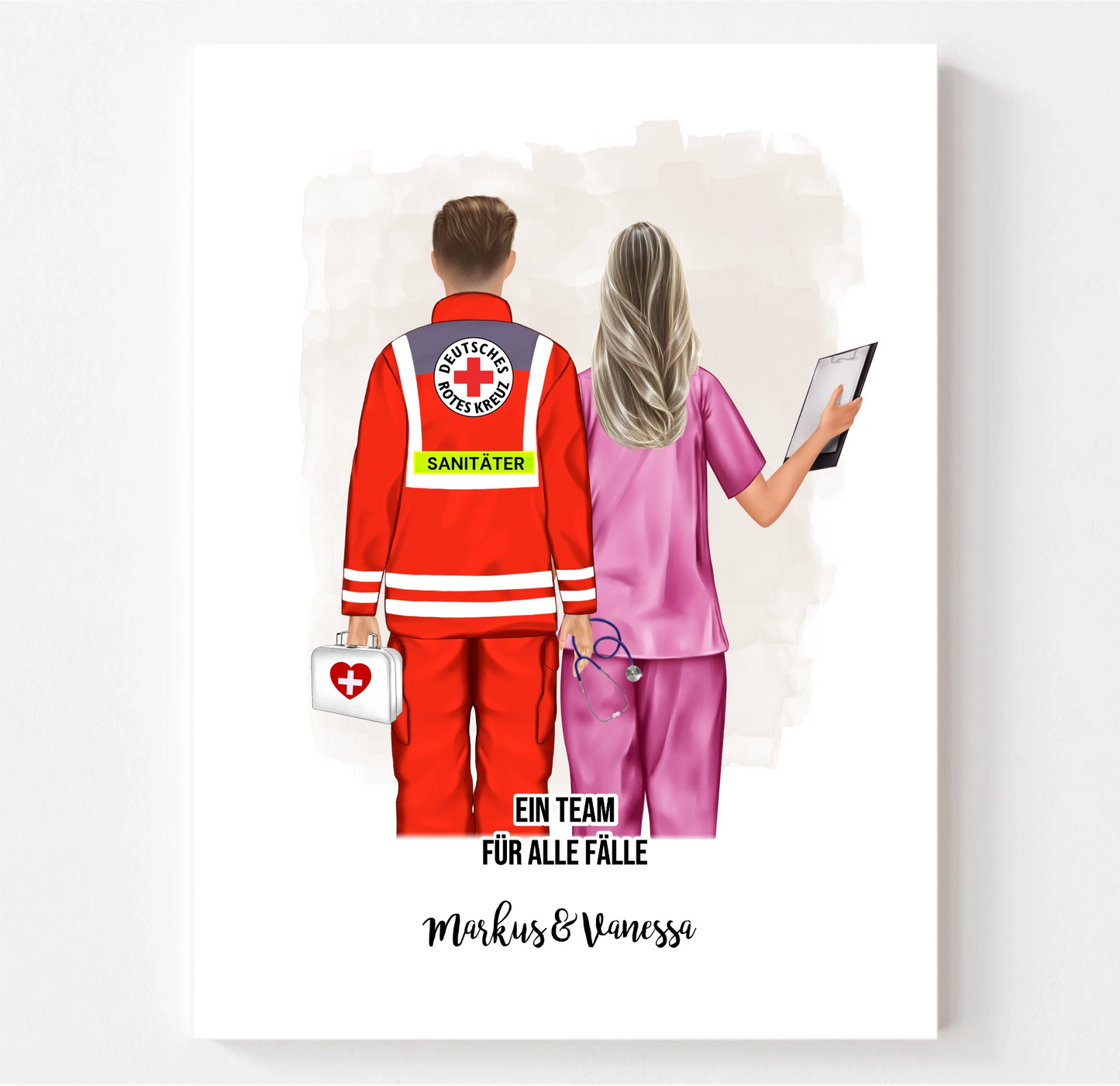 Sanitäter & Krankenschwester Poster