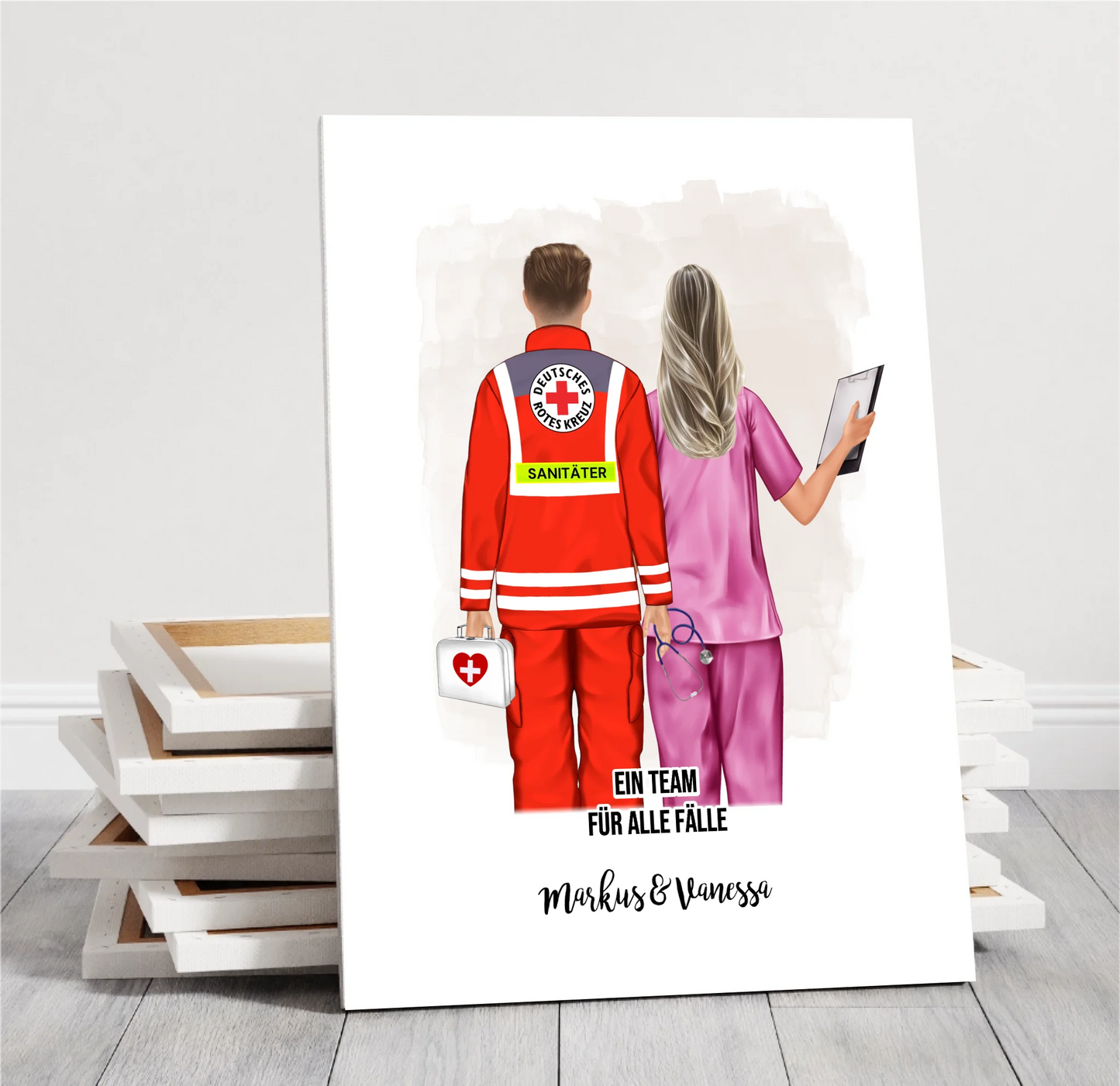 Sanitäter & Krankenschwester Poster