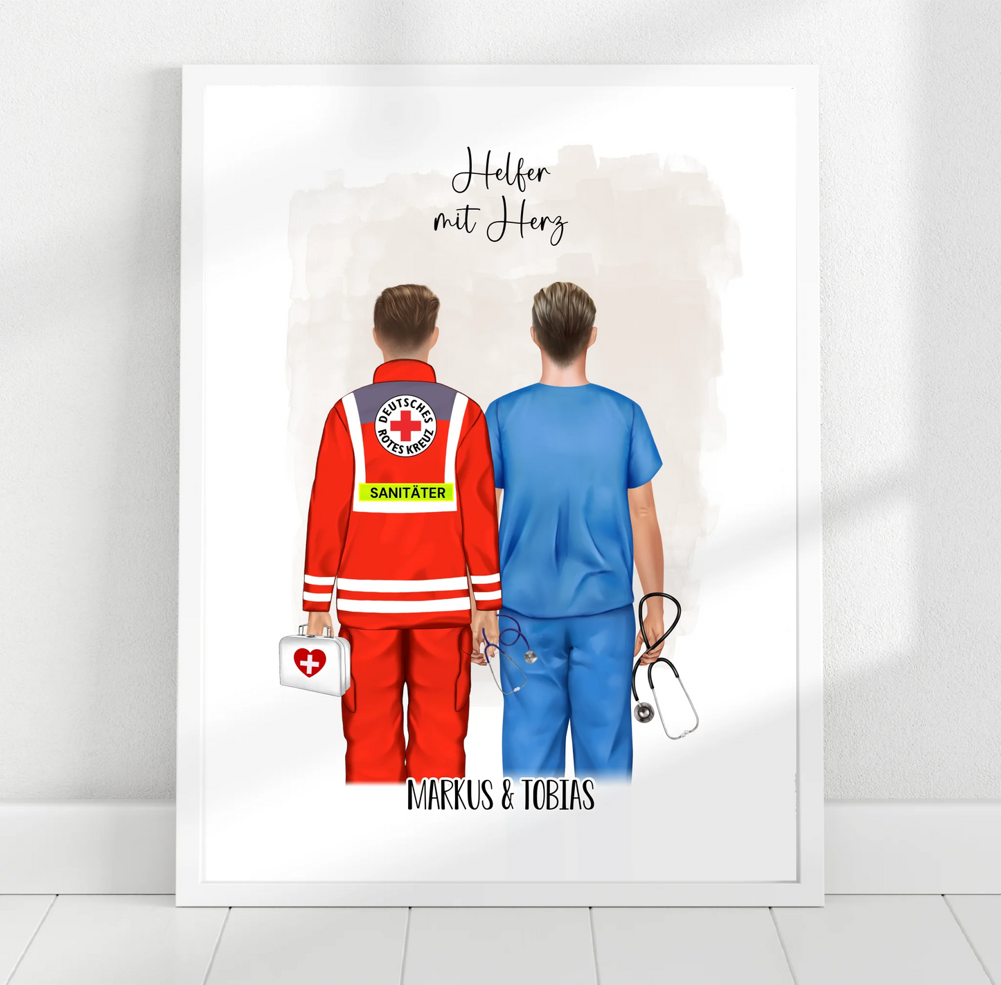 Sanitäter & Krankenpfleger Poster