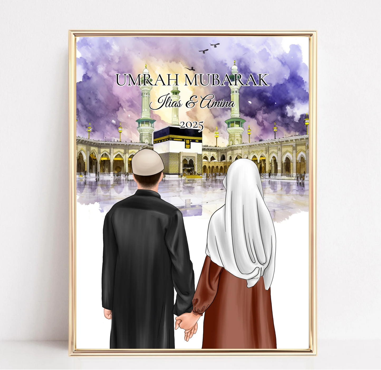 Muslim Paar Poster