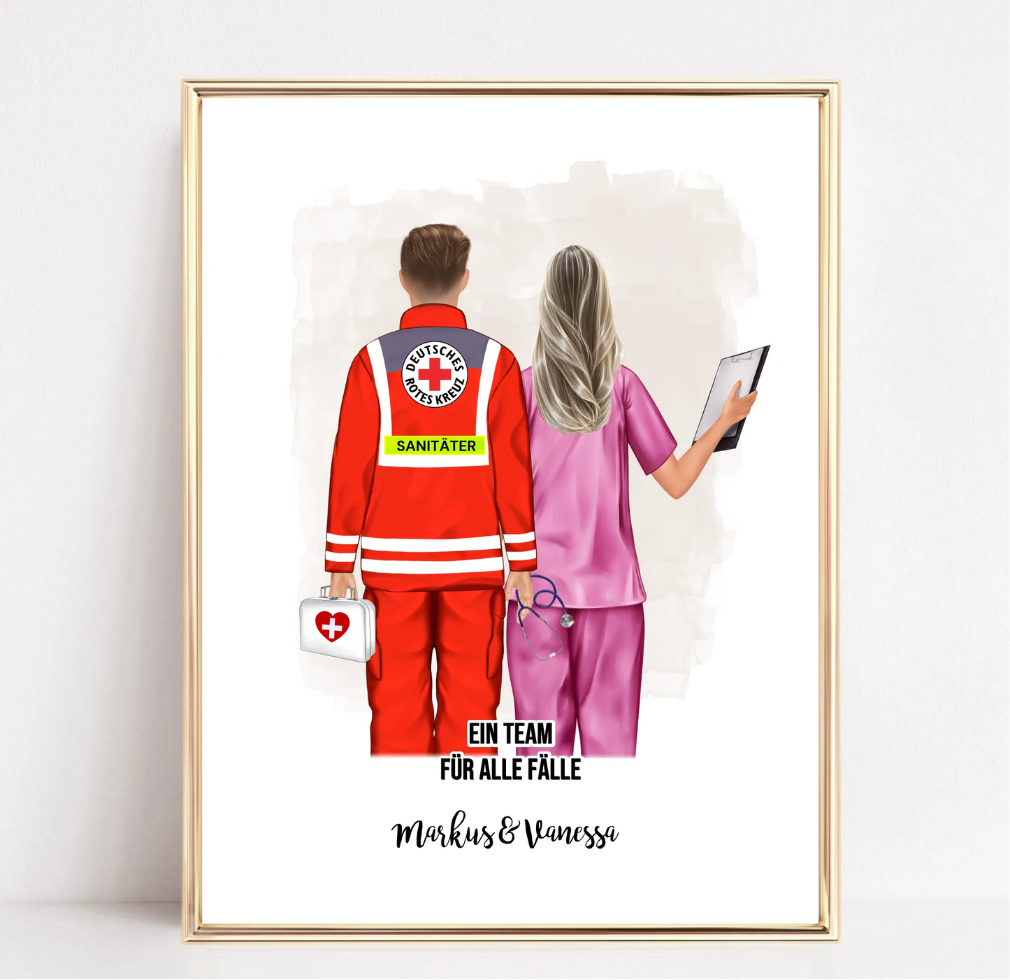 Sanitäter & Krankenschwester Poster