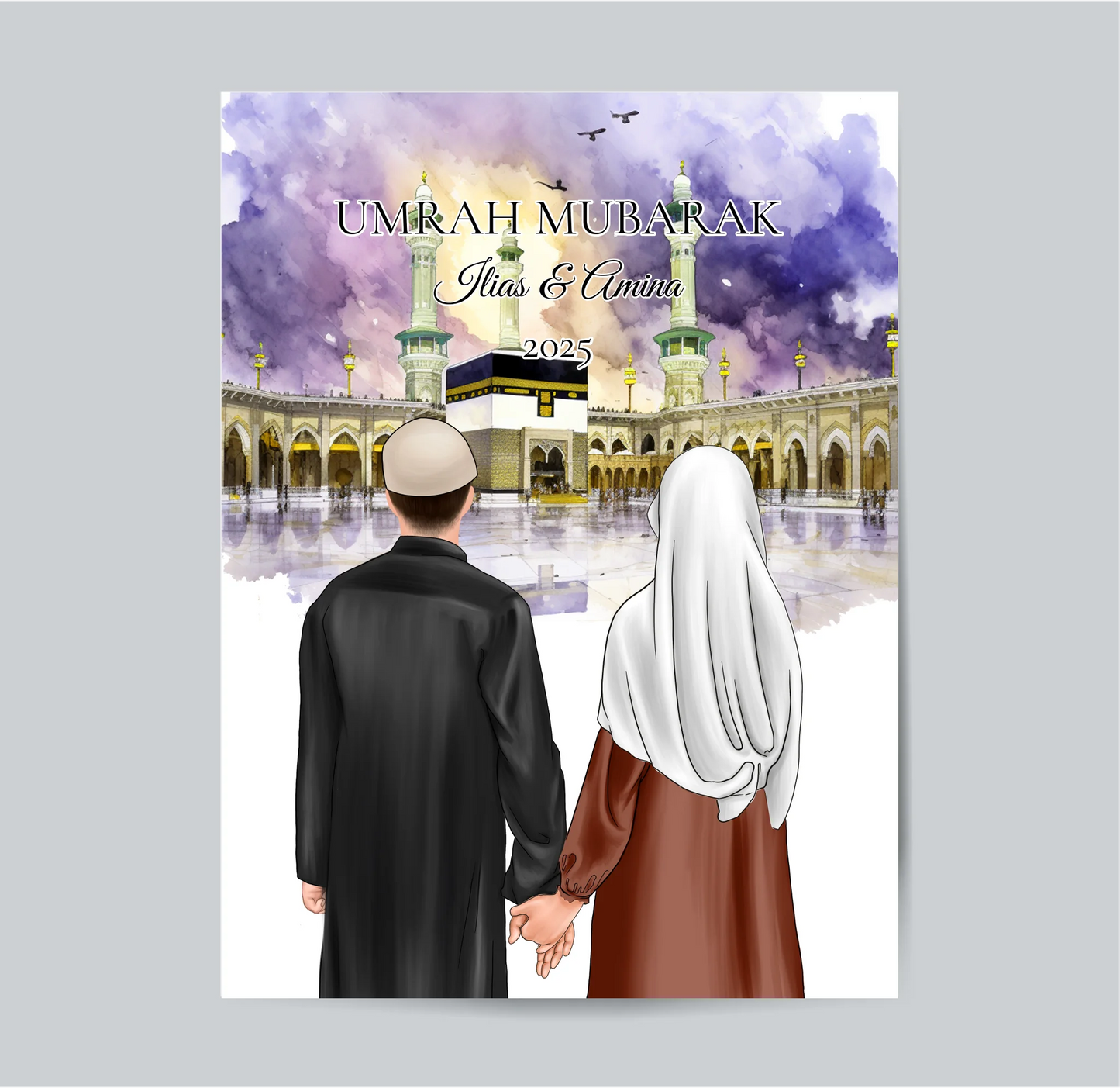 Muslim Paar Poster