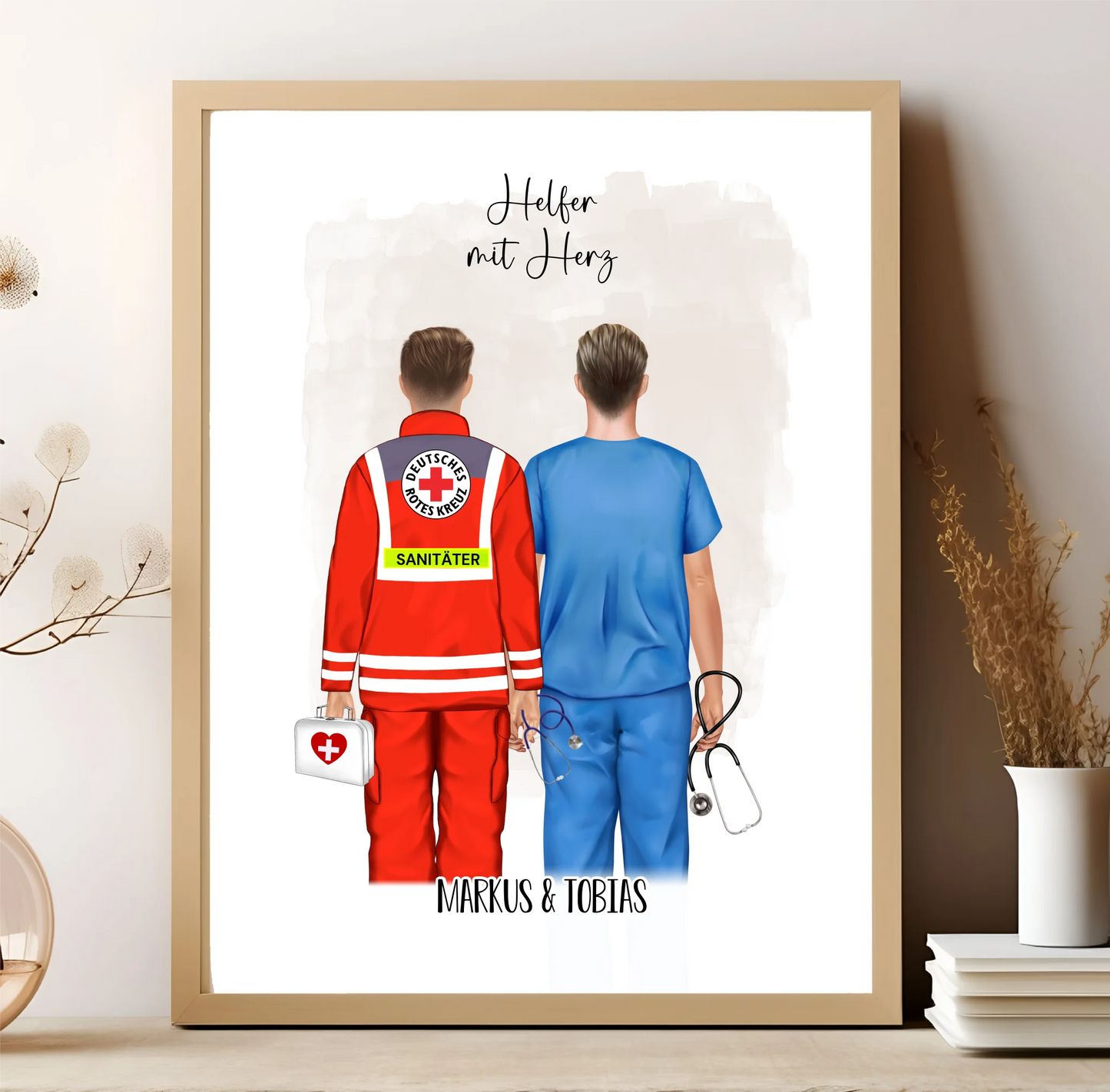 Sanitäter & Krankenpfleger Poster
