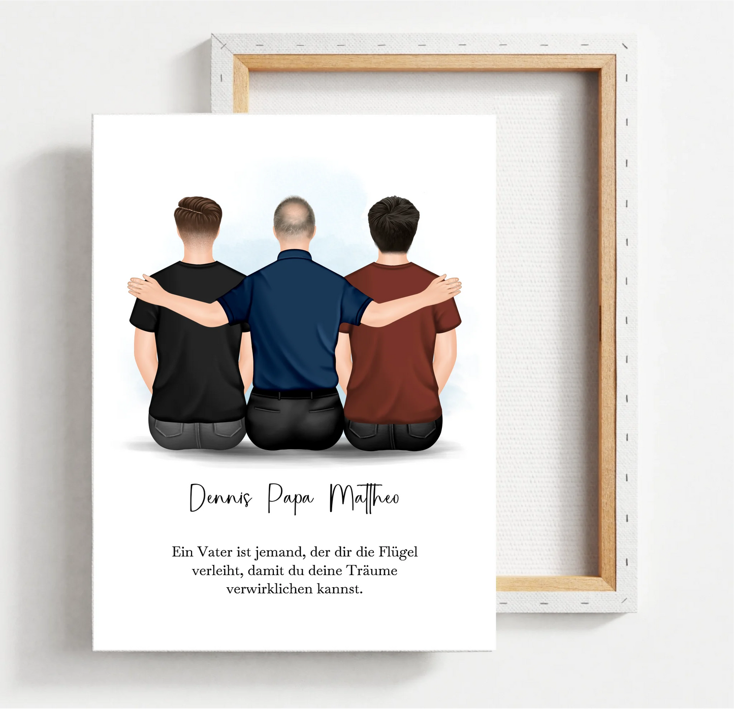 Vater & 1-2 Söhne Poster