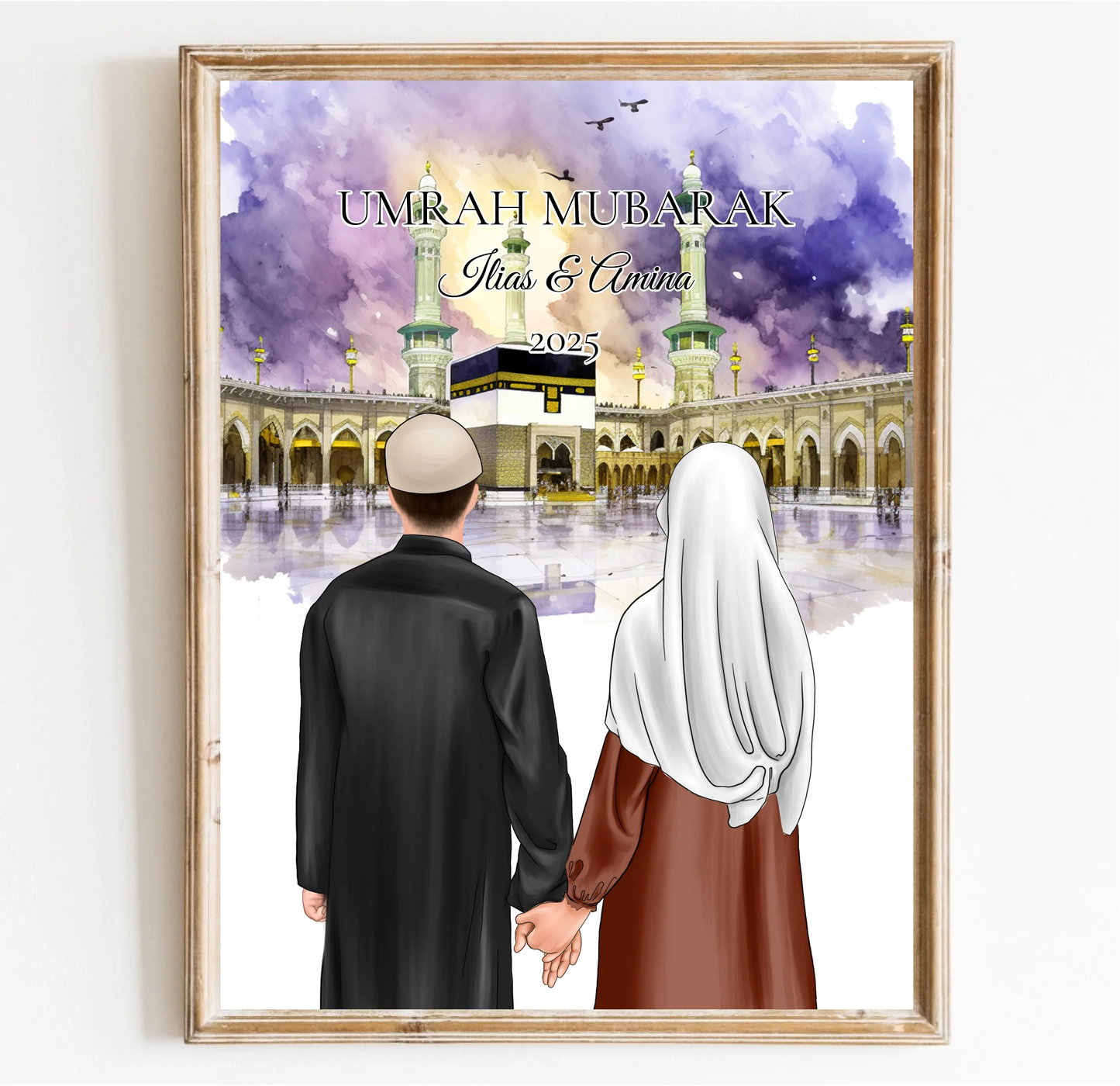 Muslim Paar Poster