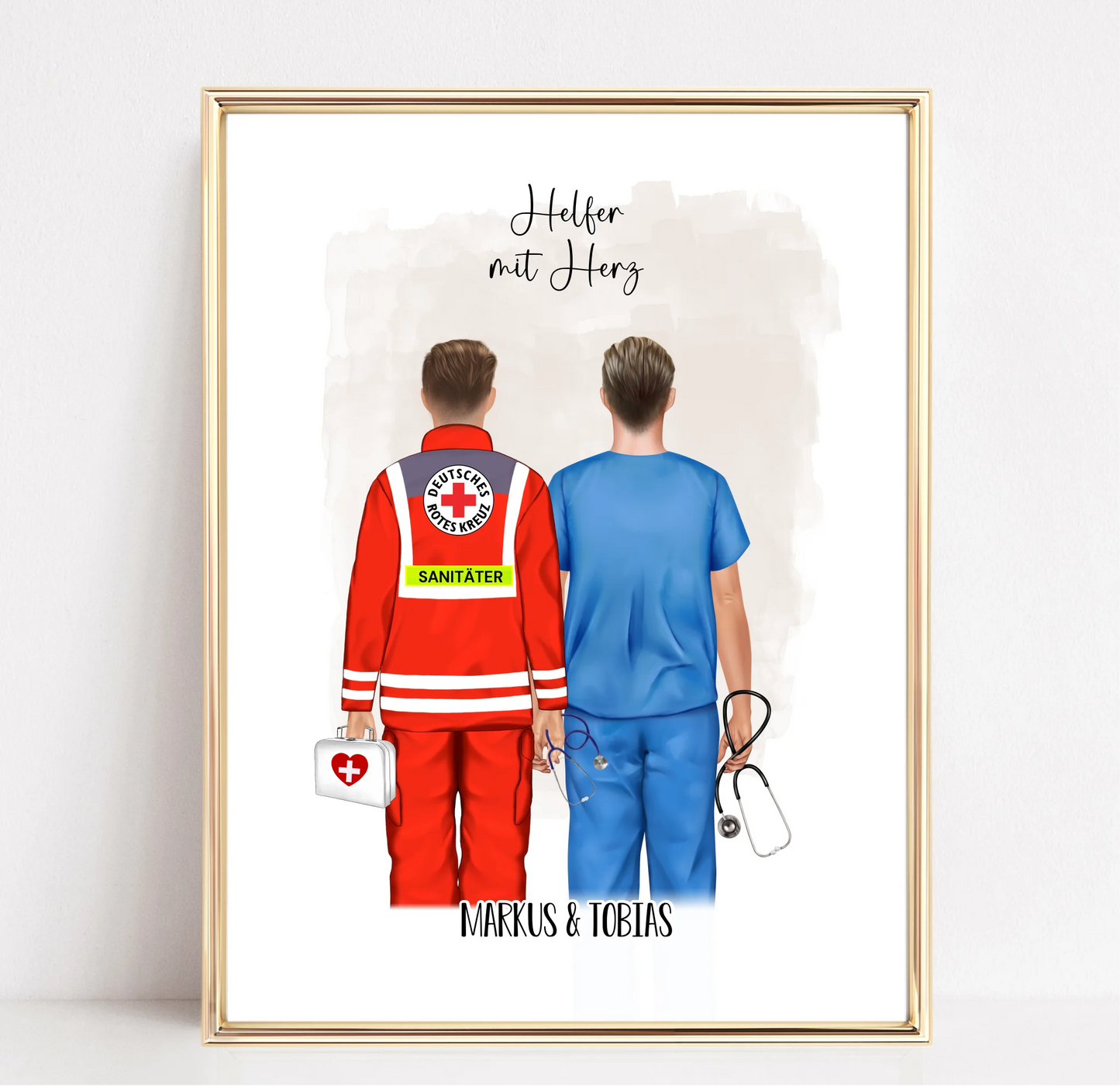 Sanitäter & Krankenpfleger Poster
