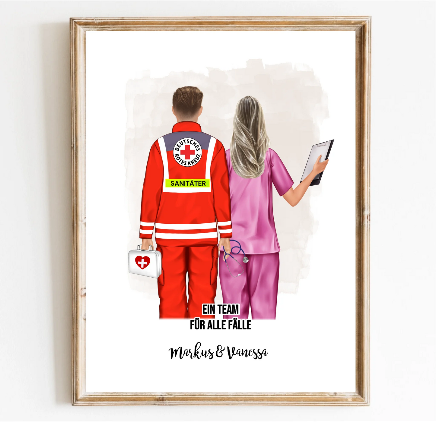 Sanitäter & Krankenschwester Poster