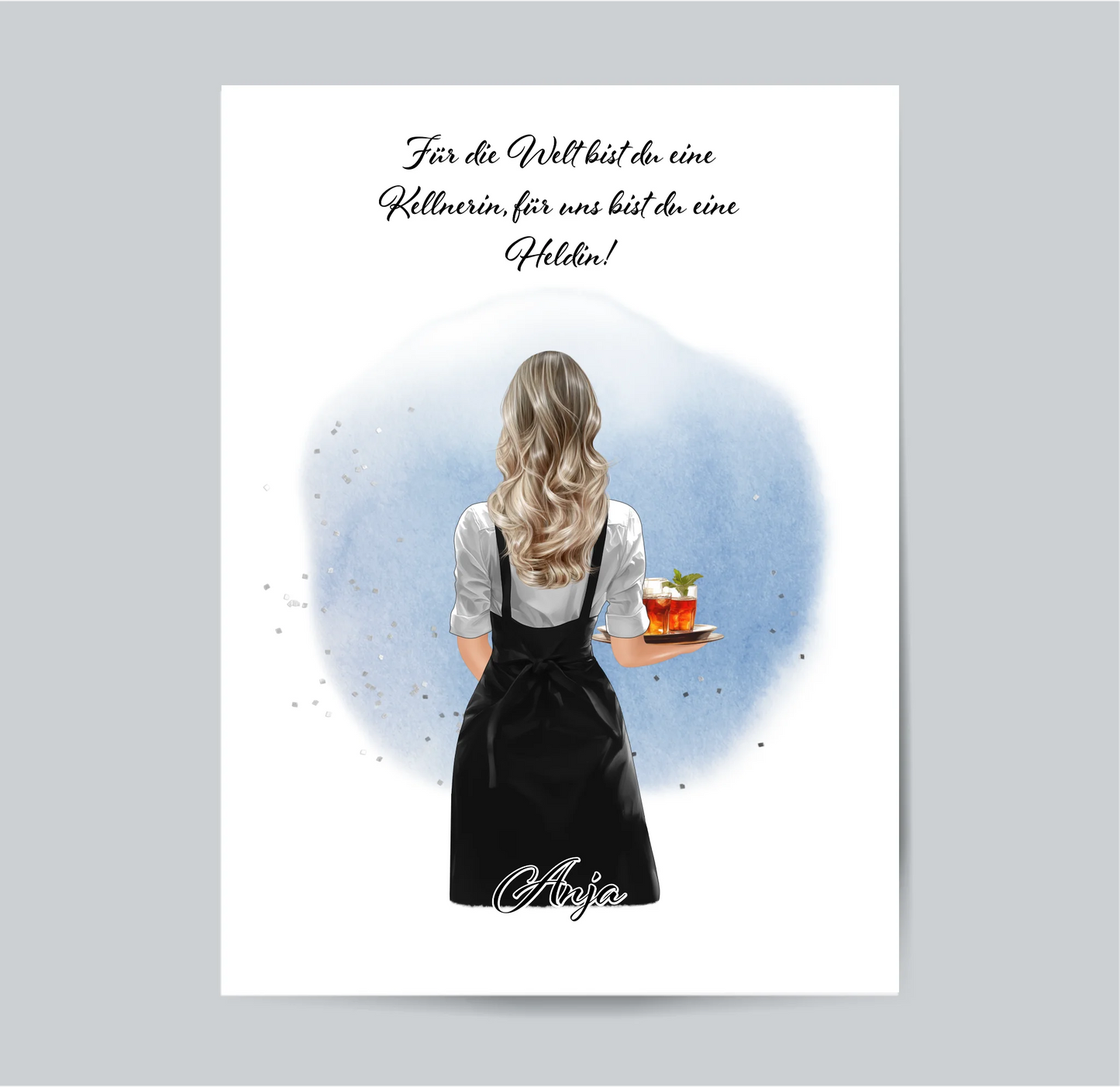 1-2 Kellner (Mann/Frau) Poster