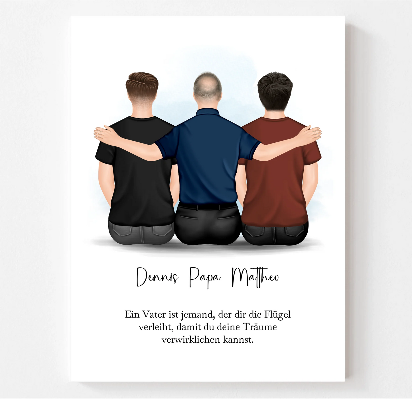 Vater & 1-2 Söhne Poster