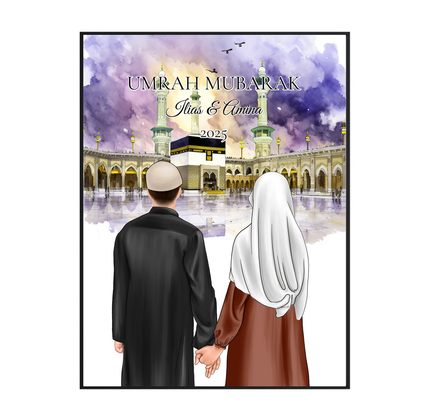 Muslim Paar Poster