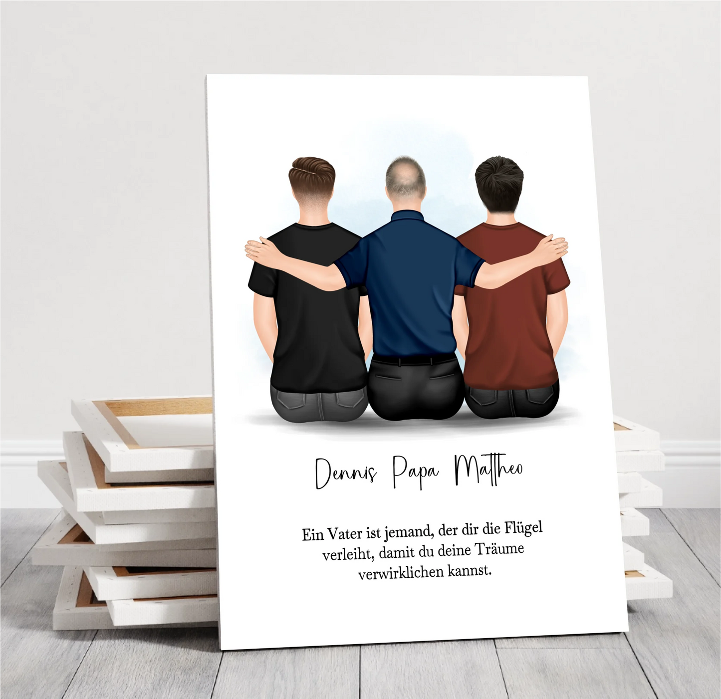 Vater & 1-2 Söhne Poster