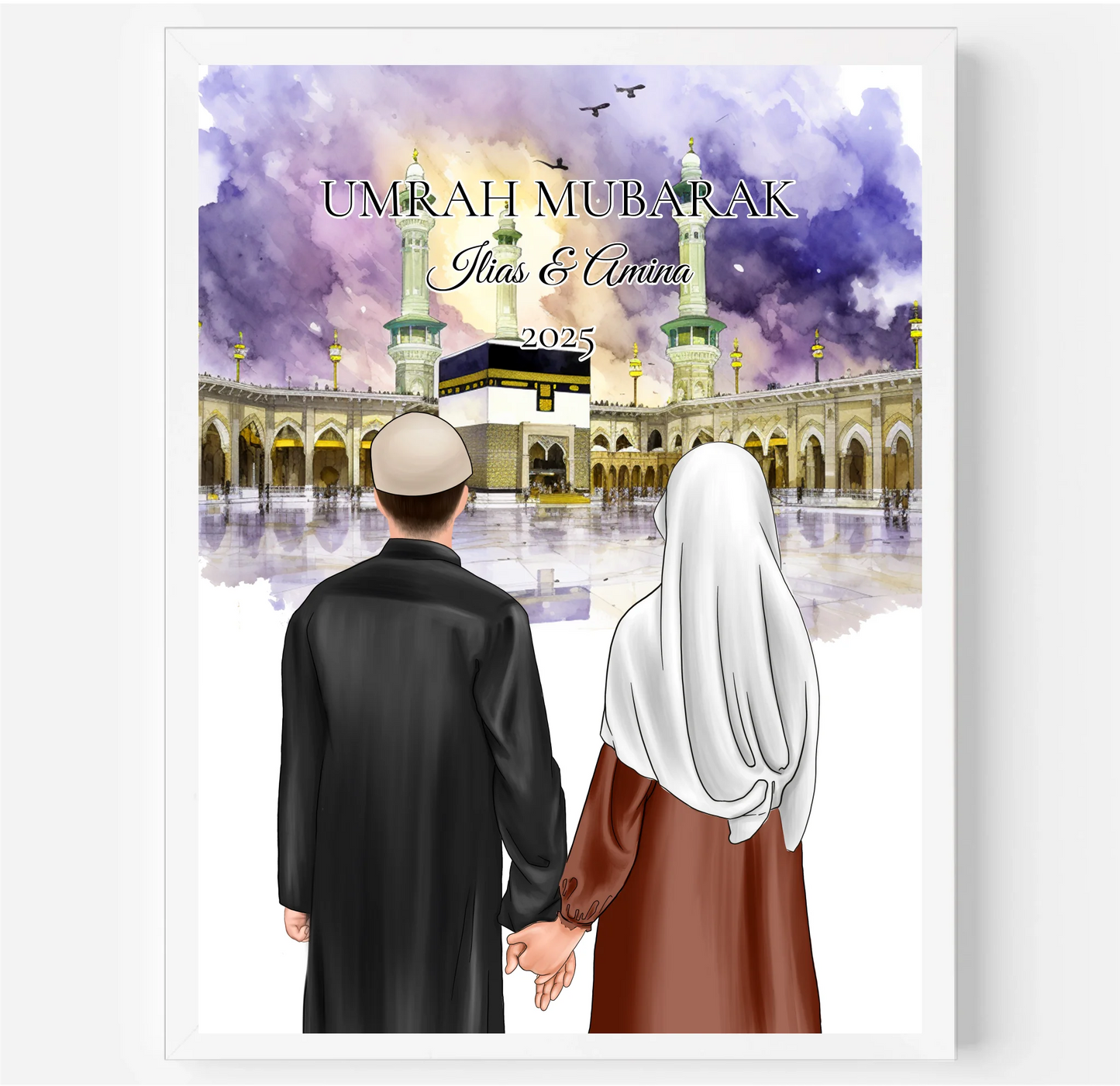 Muslim Paar Poster