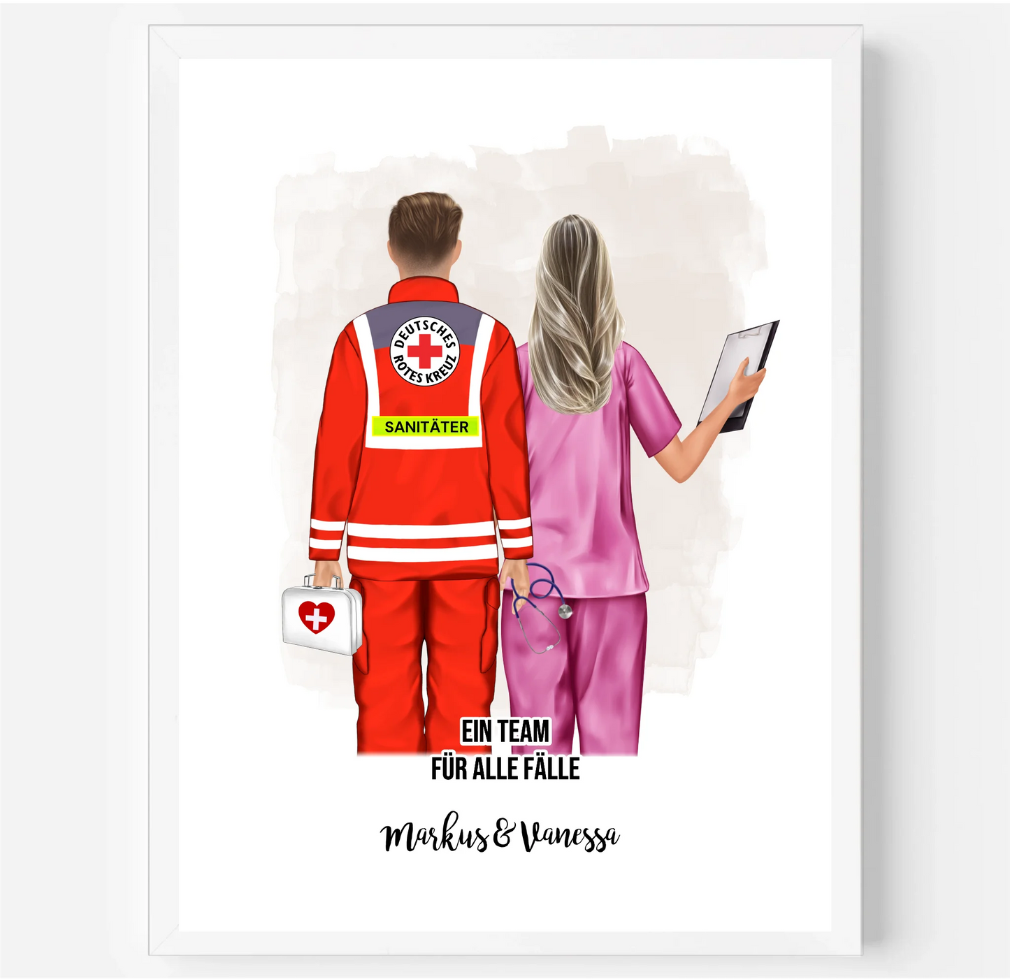 Sanitäter & Krankenschwester Poster