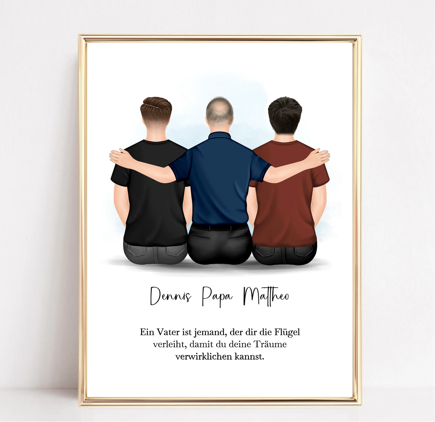 Vater & 1-2 Söhne Poster