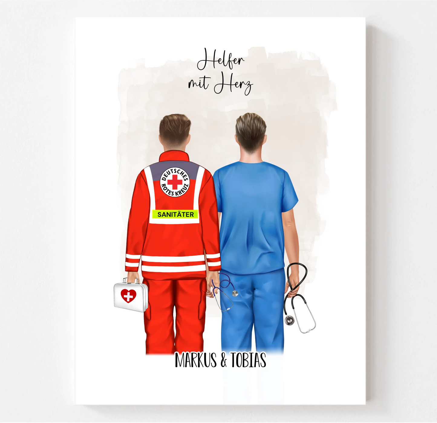 Sanitäter & Krankenpfleger Poster