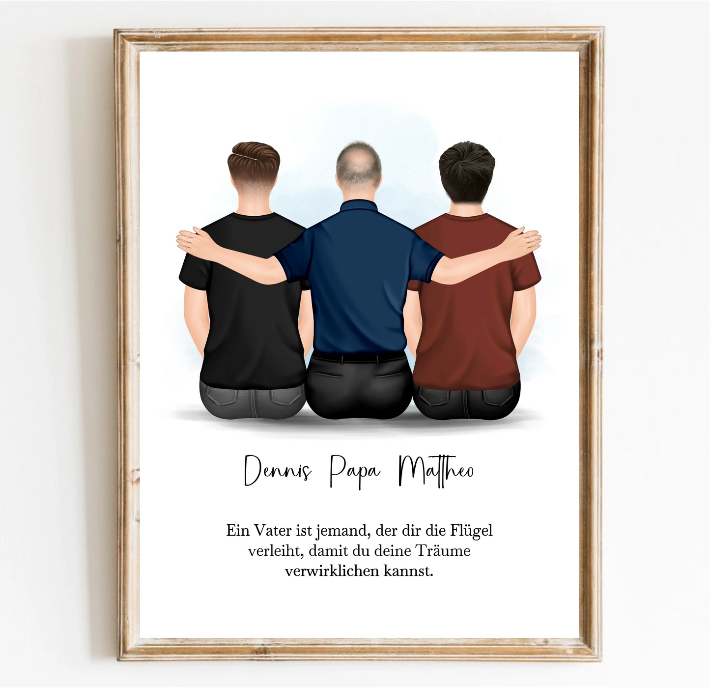 Vater & 1-2 Söhne Poster