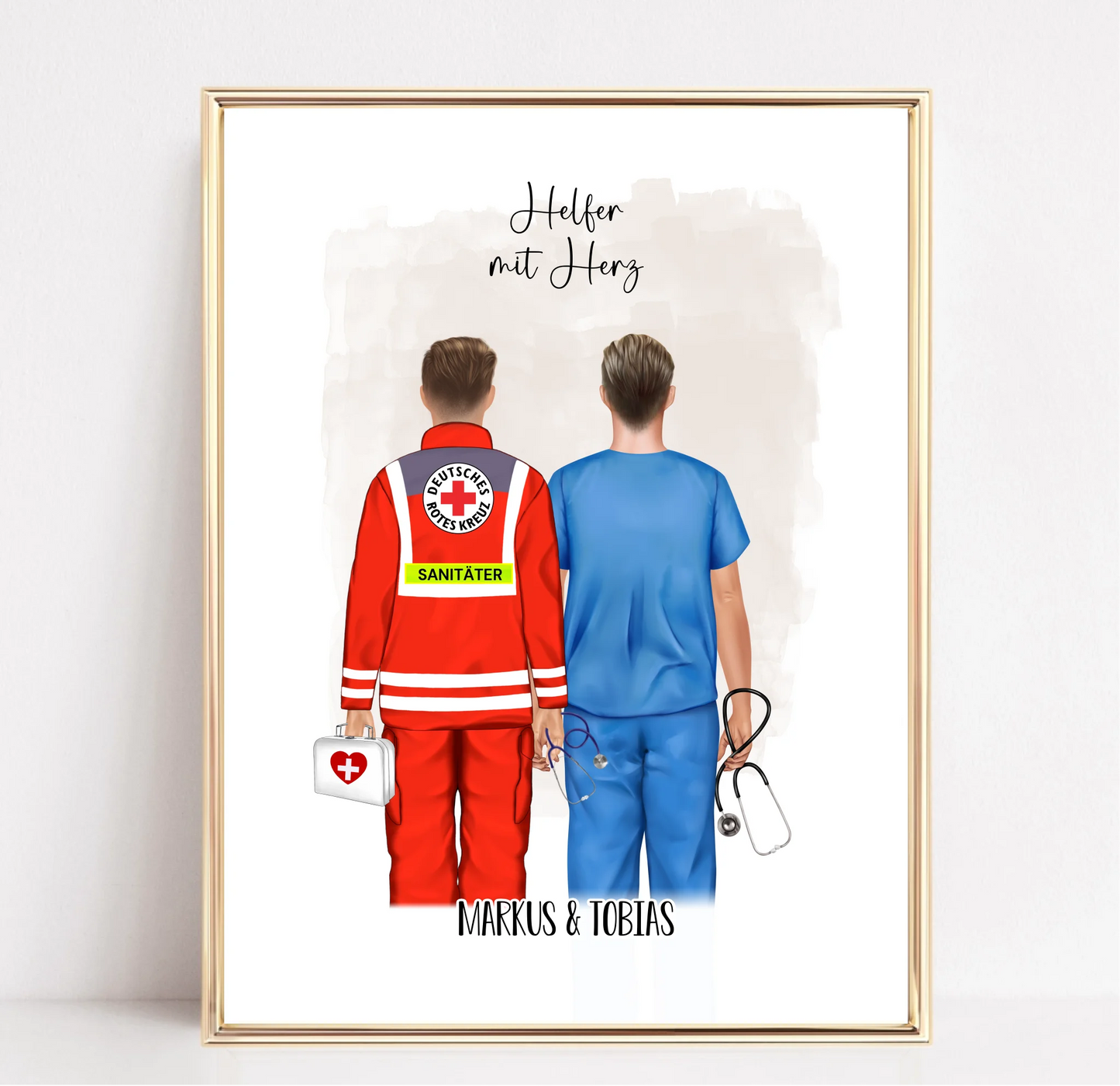 Sanitäter & Krankenpfleger Poster