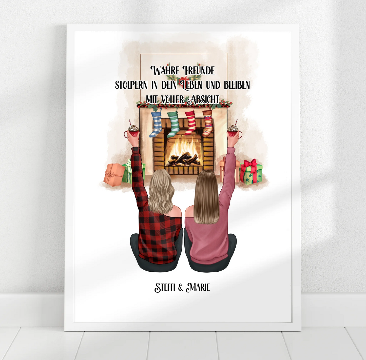 2-3 Freundinnen Winter Poster