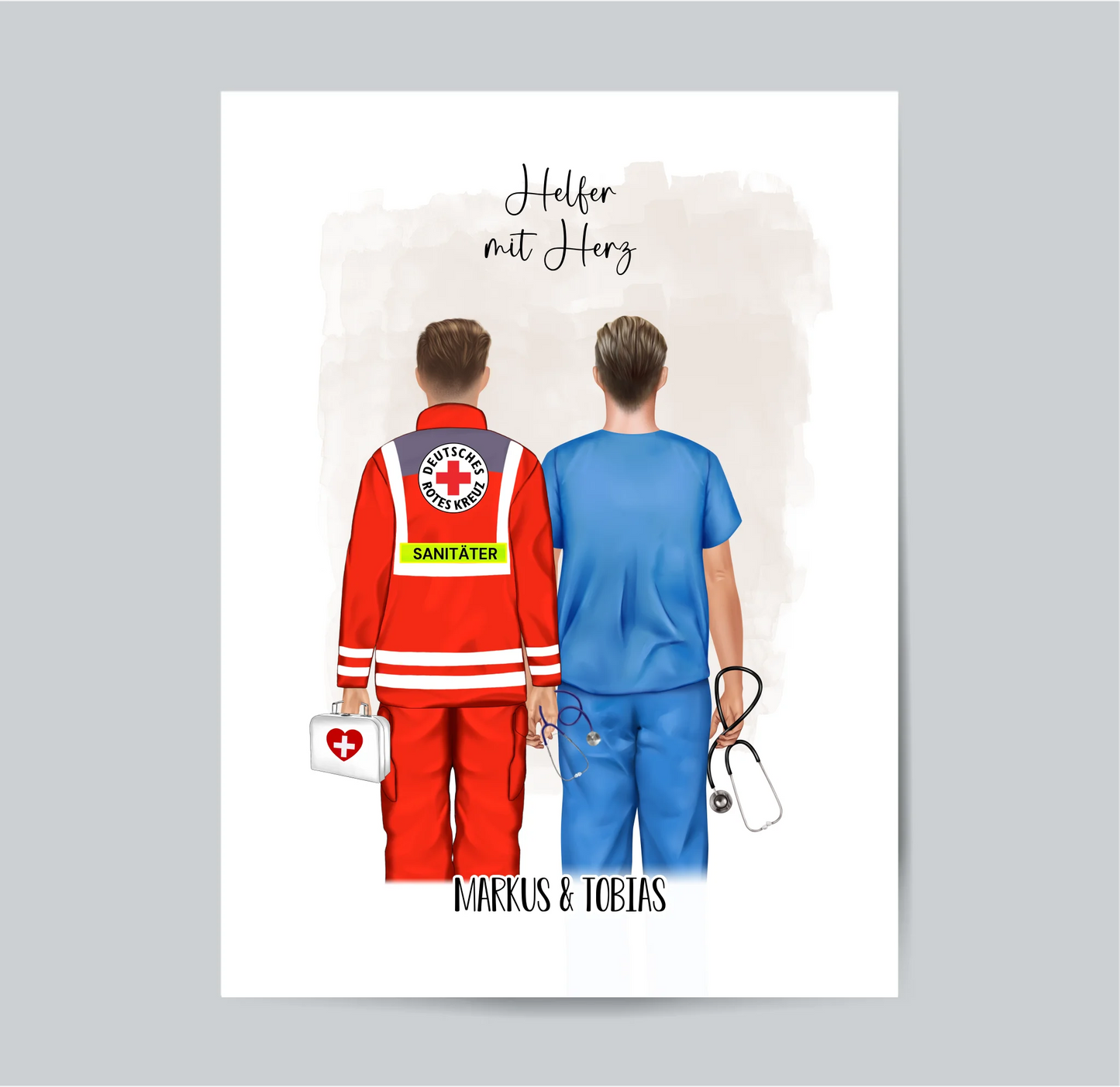 Sanitäter & Krankenpfleger Poster