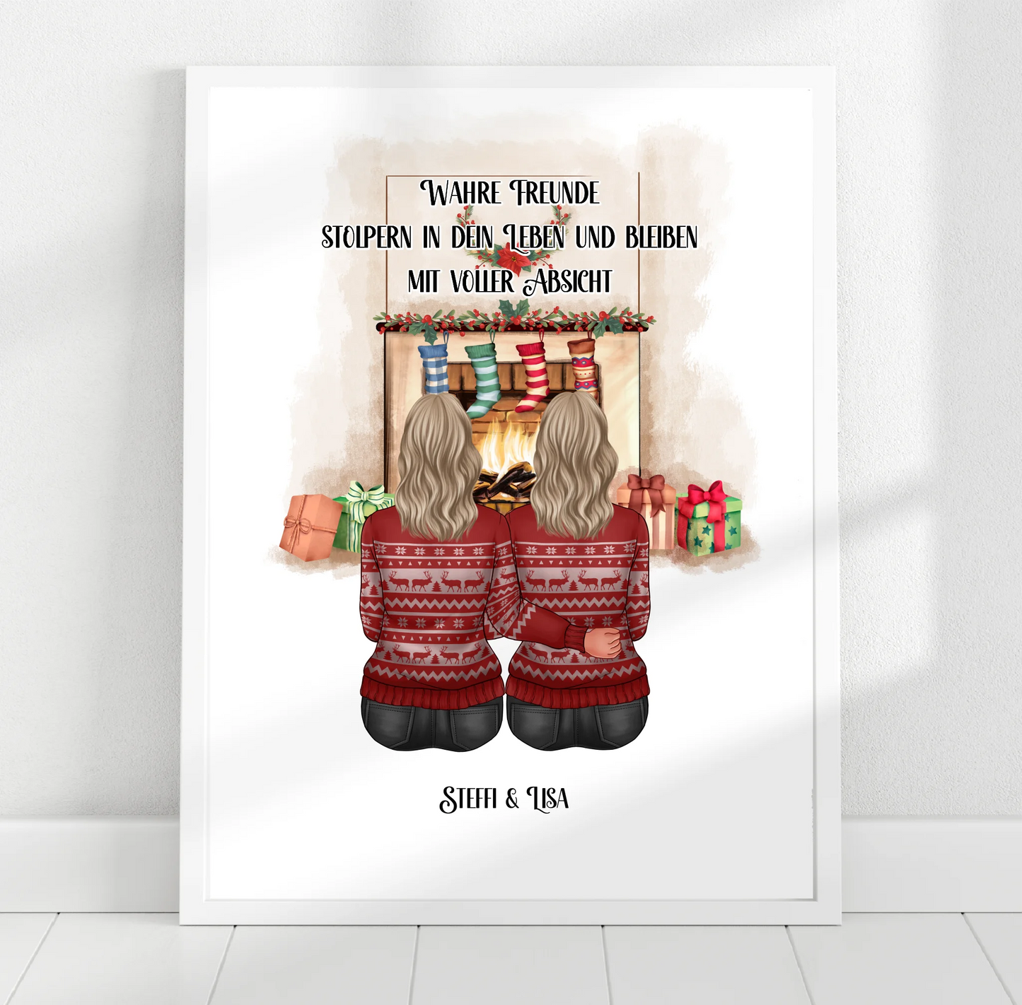 2-3 Freundinnen Winter Poster