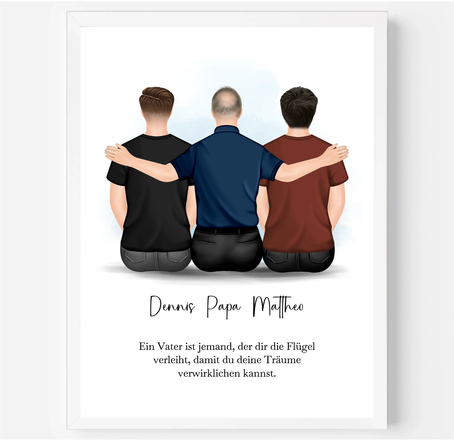Vater & 1-2 Söhne Poster