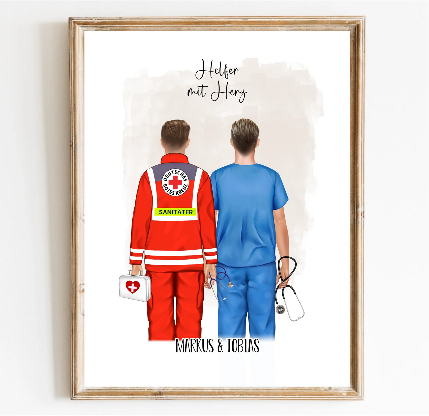 Sanitäter & Krankenpfleger Poster