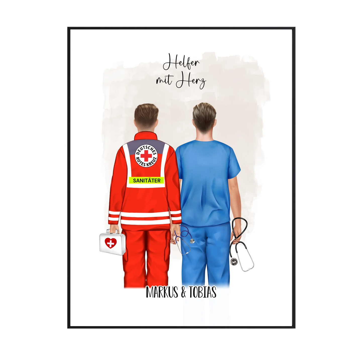 Sanitäter & Krankenpfleger Poster