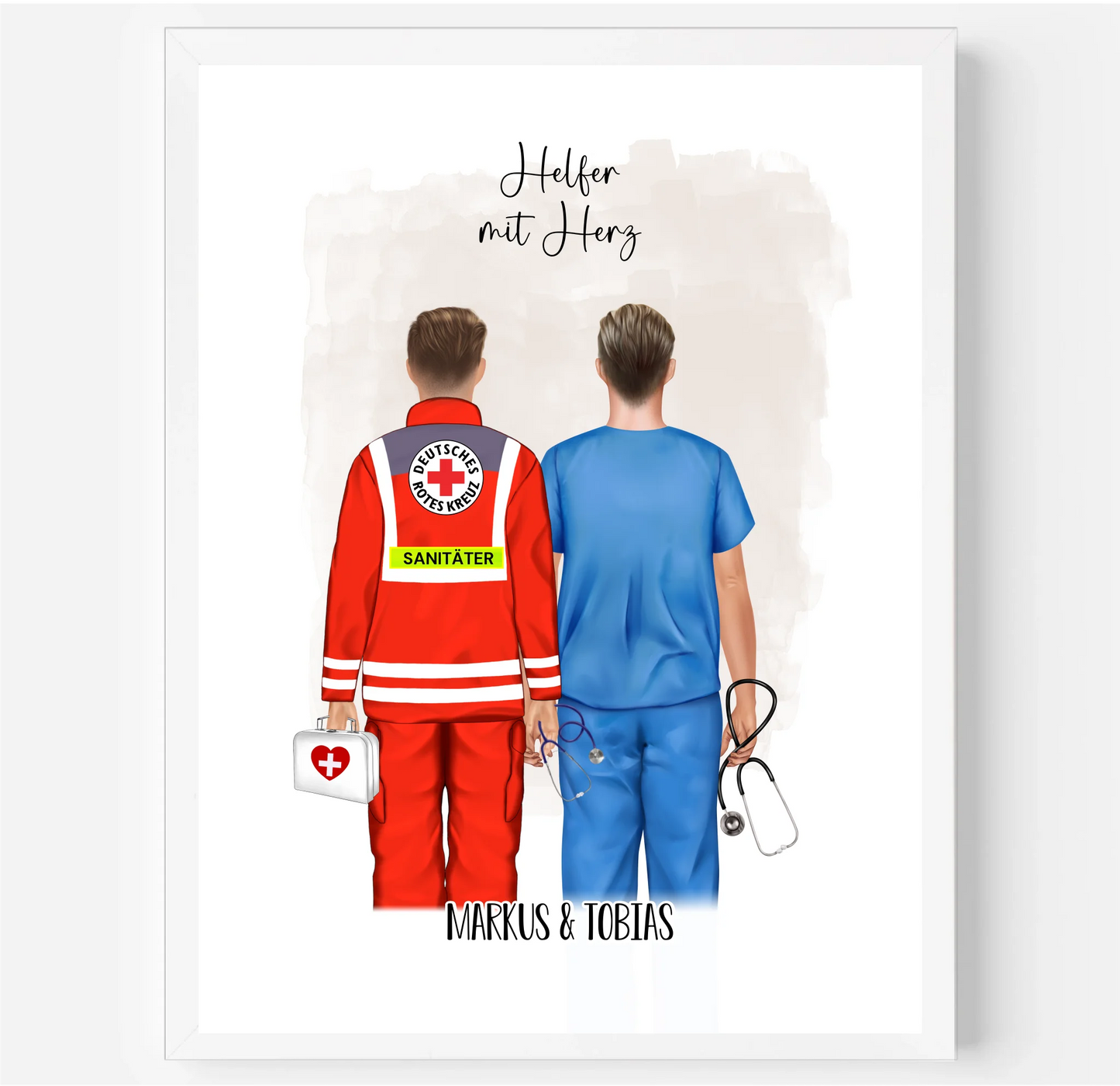 Sanitäter & Krankenpfleger Poster