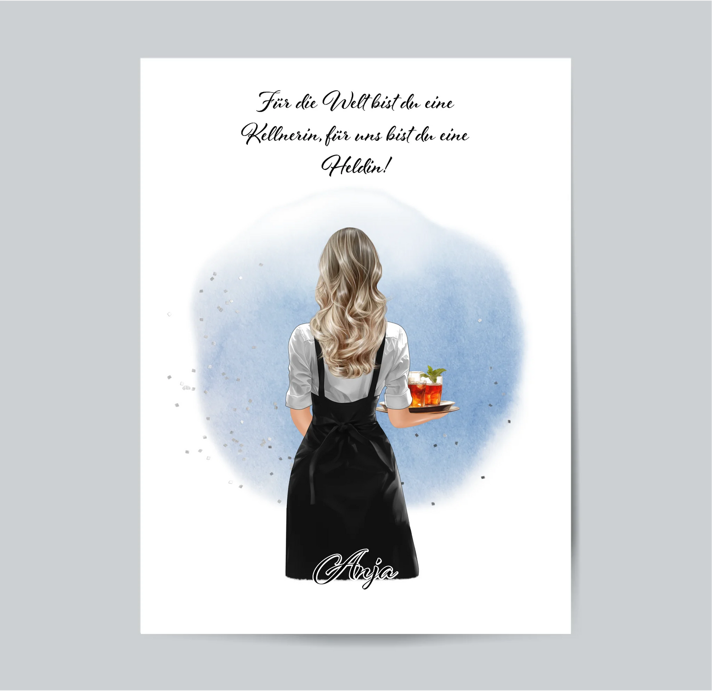 1-2 Kellner (Mann/Frau) Poster