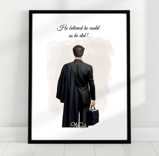 Anwalt/Anwältin Poster