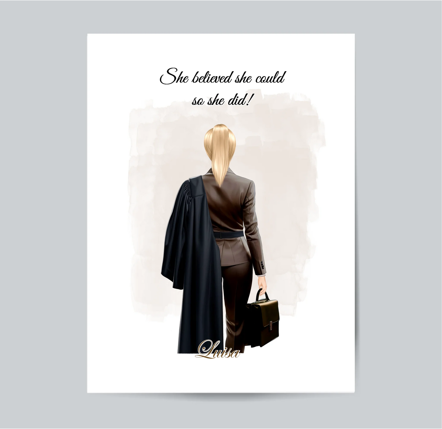 Anwalt (Mann&Frau) Poster