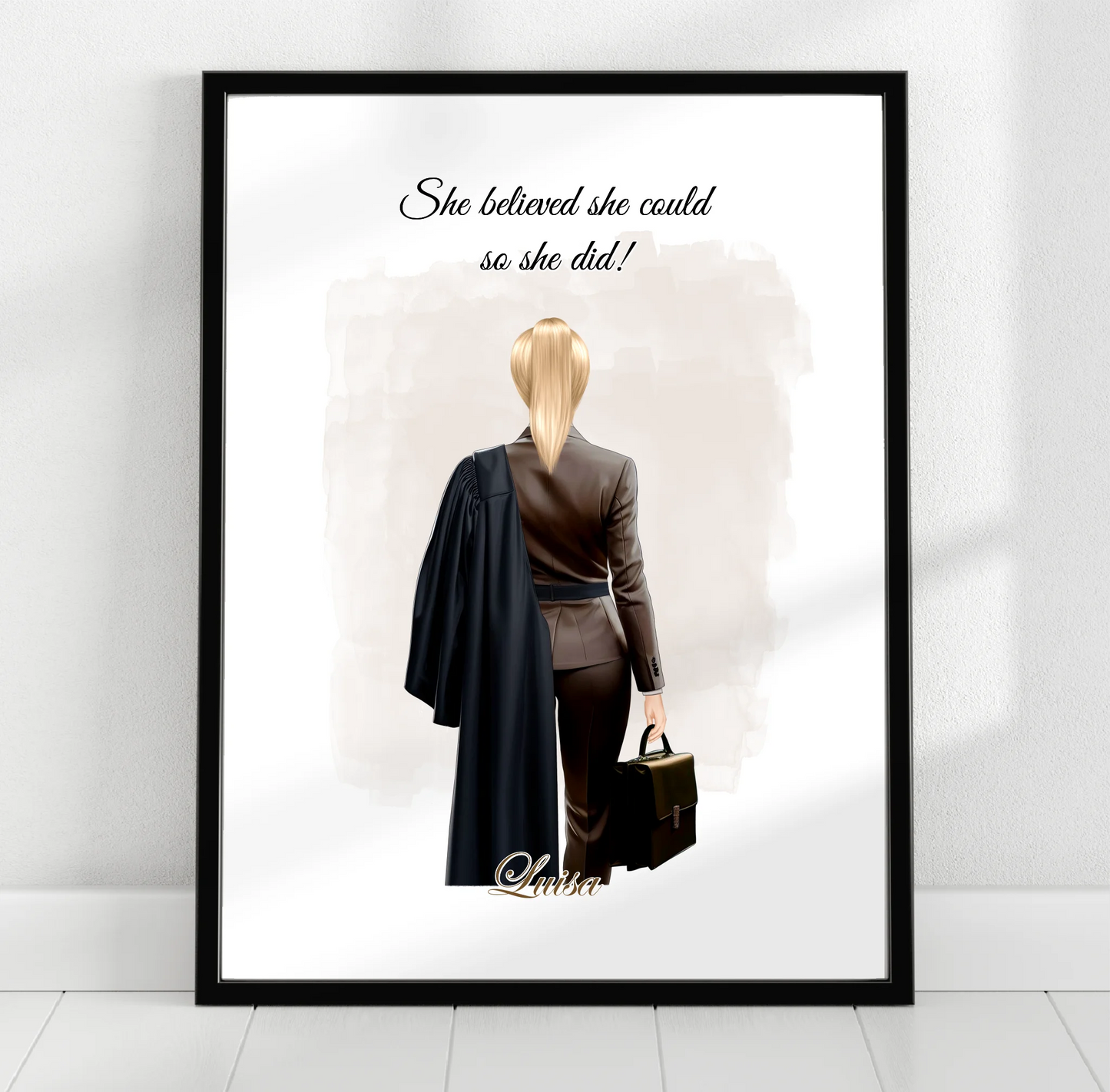 Anwalt (Mann&Frau) Poster
