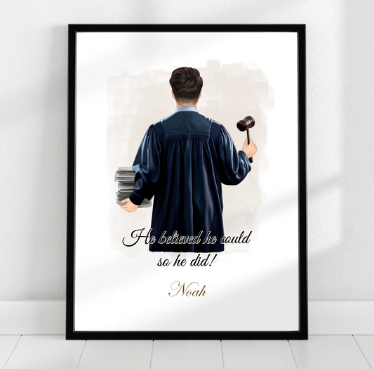 Richter/in Poster