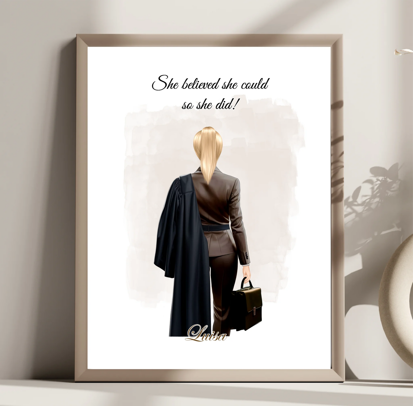 Anwalt (Mann&Frau) Poster