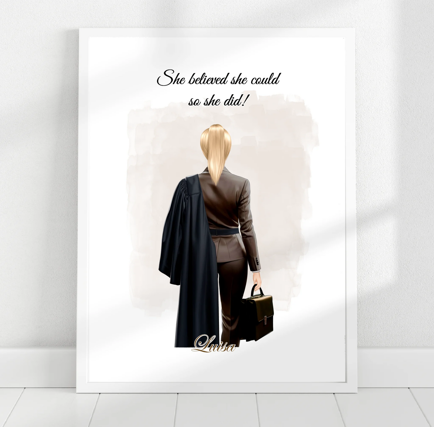 Anwalt (Mann&Frau) Poster