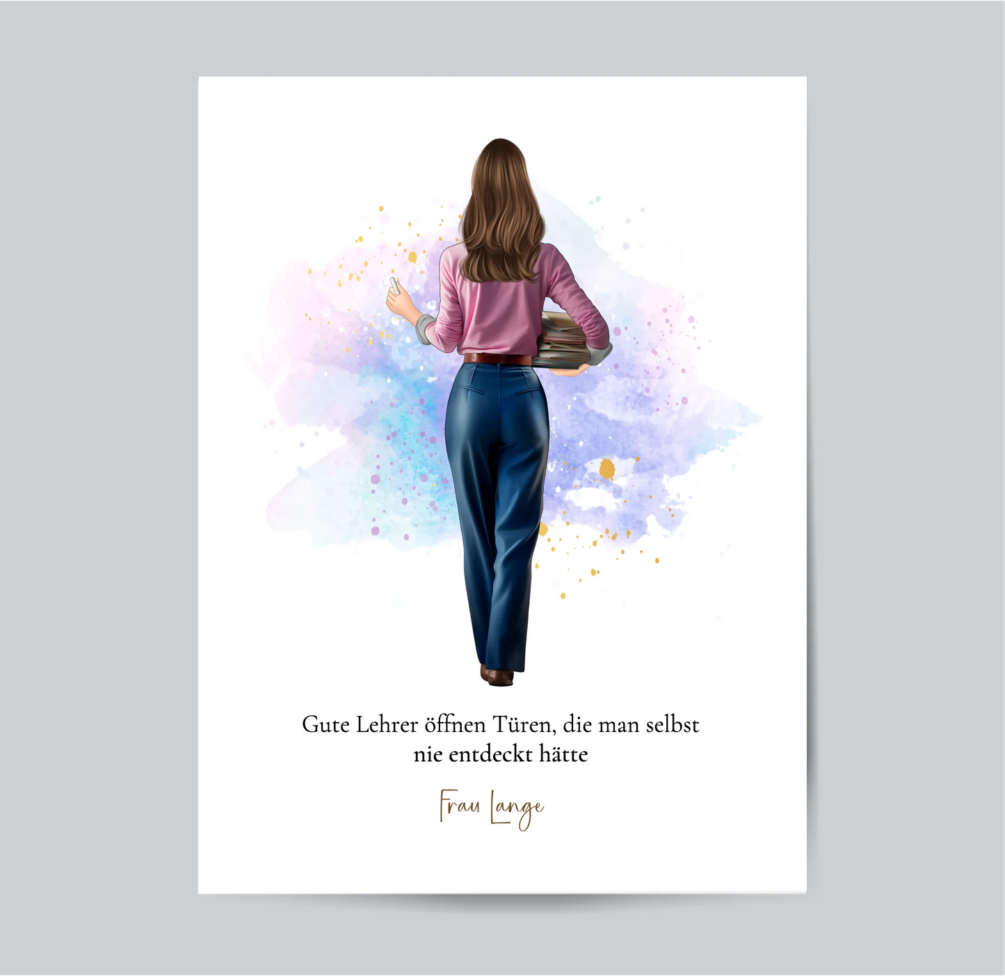 Lehrerin/Erzieherin Poster
