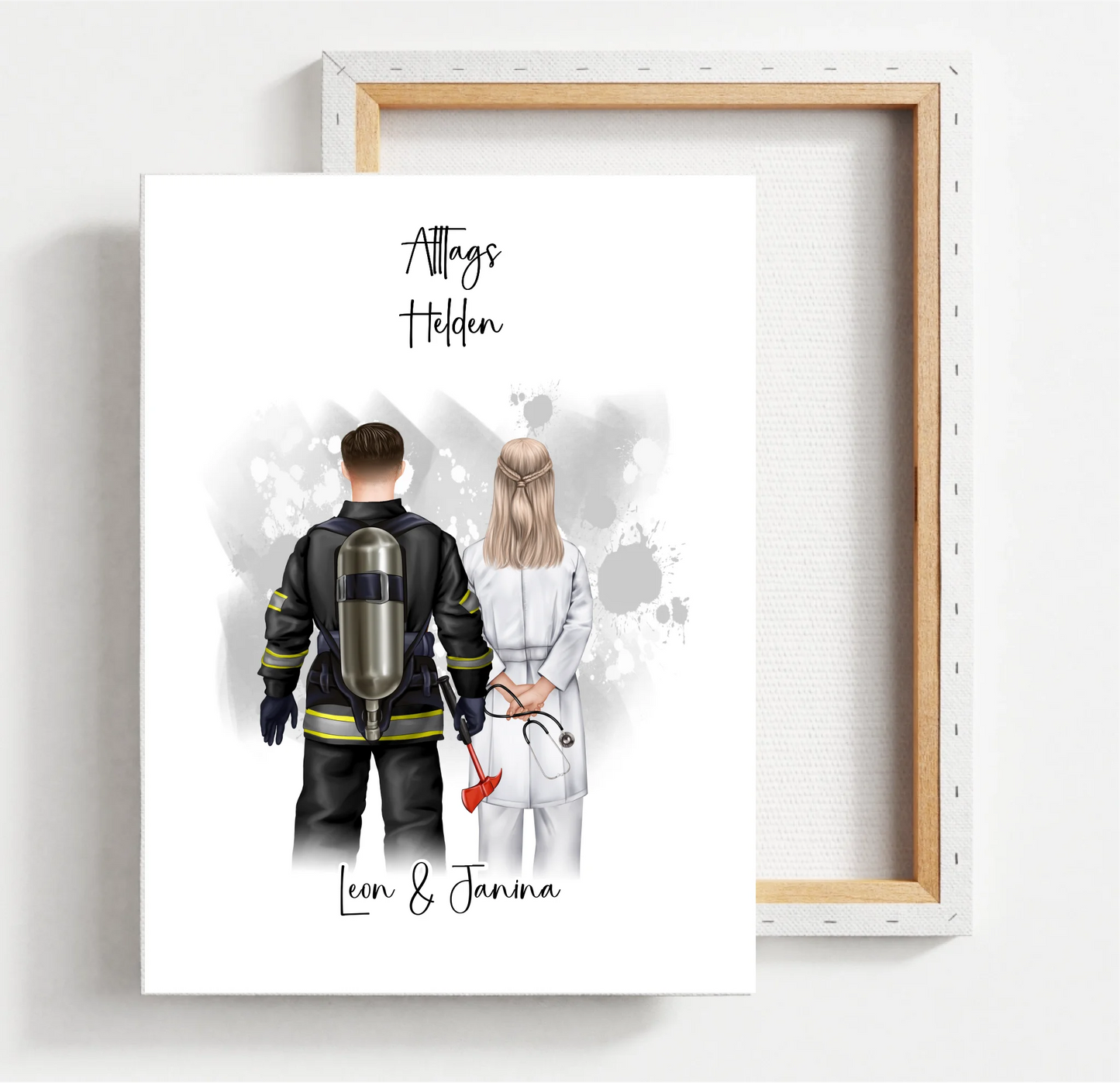 Feuerwehr & Arzt Poster